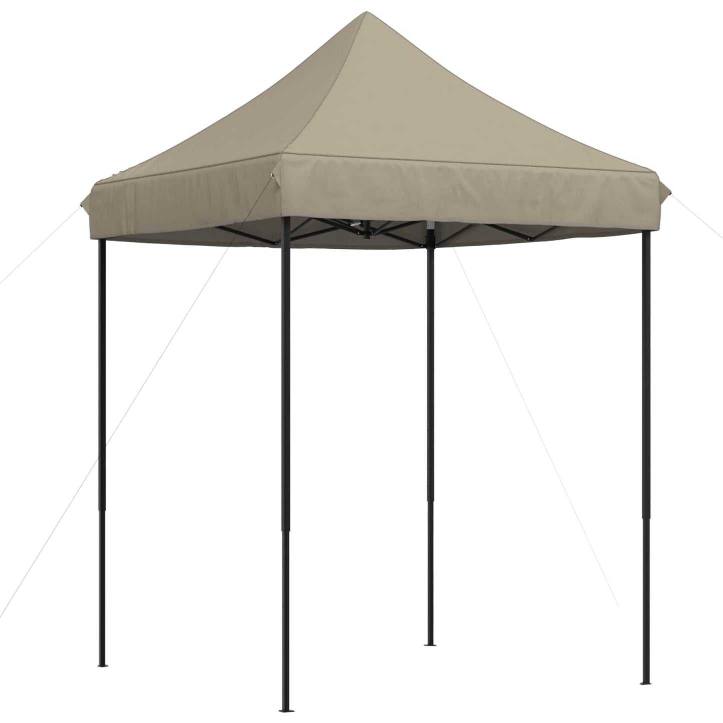 Partytelt Gråbrun 200 x 200 x 306 cm Oxford Stoff vidaXL