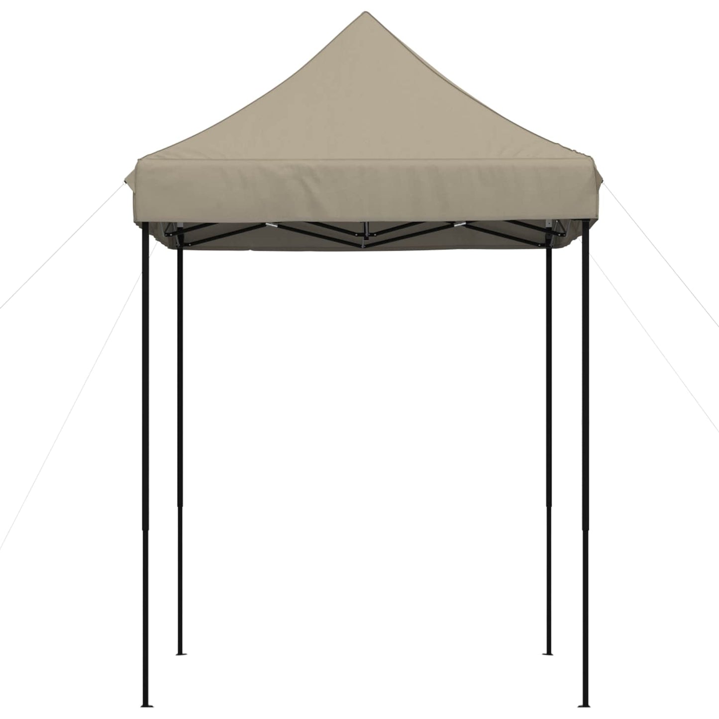 Partytelt Gråbrun 200 x 200 x 306 cm Oxford Stoff vidaXL