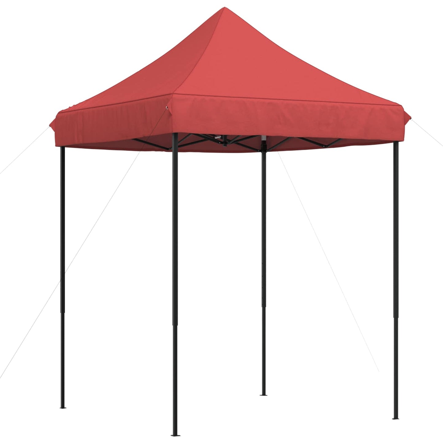 Partytelt Burgunder 200 x 200 x 306 cm Oxford Stoff vidaXL