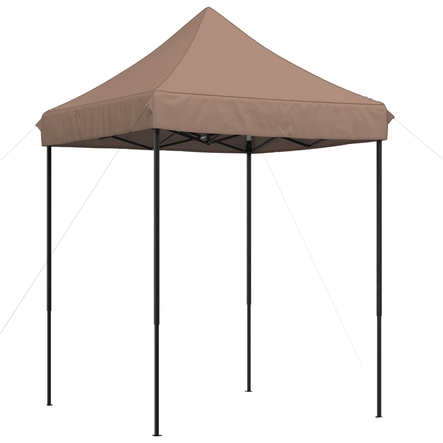 Partytelt Brun 200 x 200 x 306 cm Oxford Stoff vidaXL