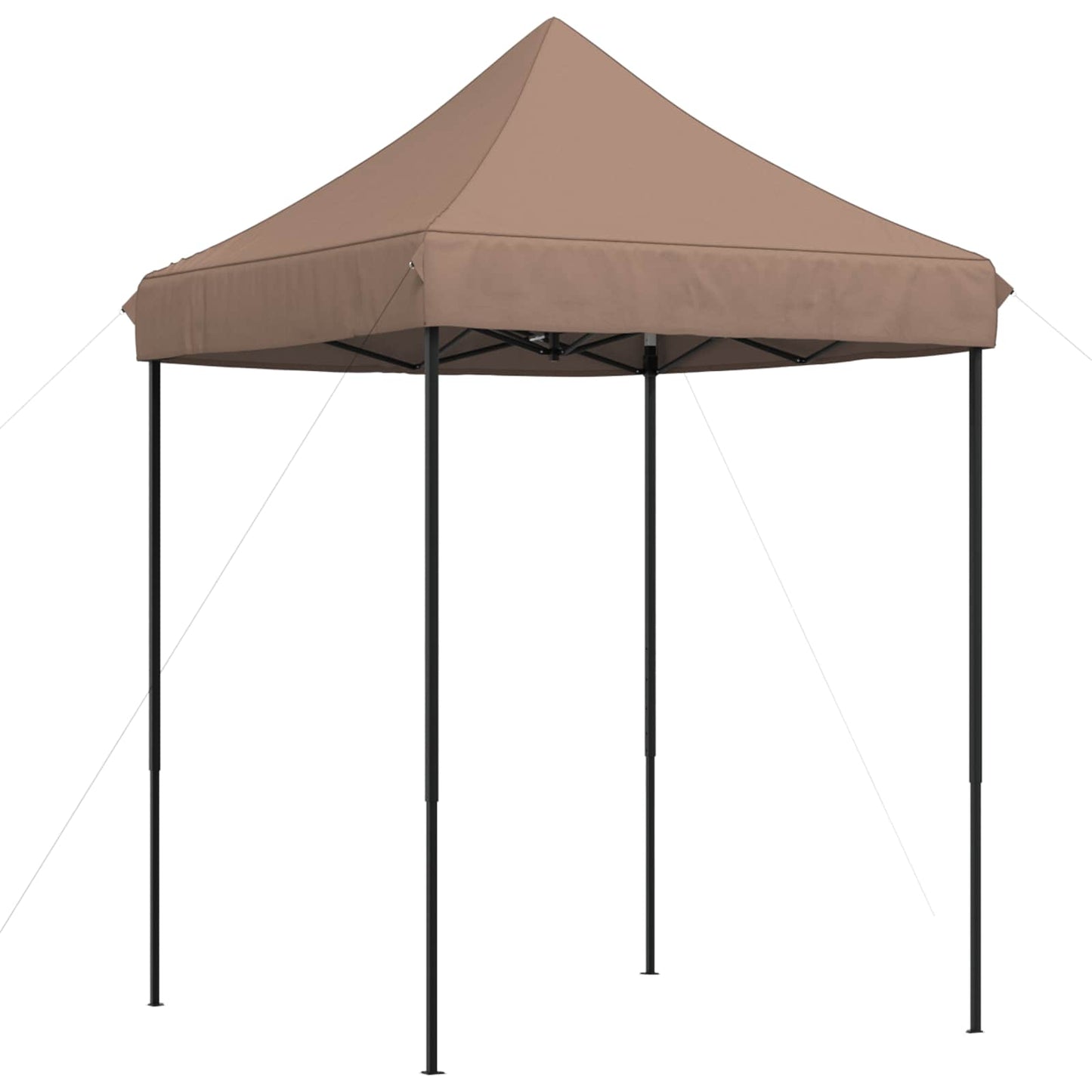 Partytelt Brun 200 x 200 x 306 cm Oxford Stoff vidaXL