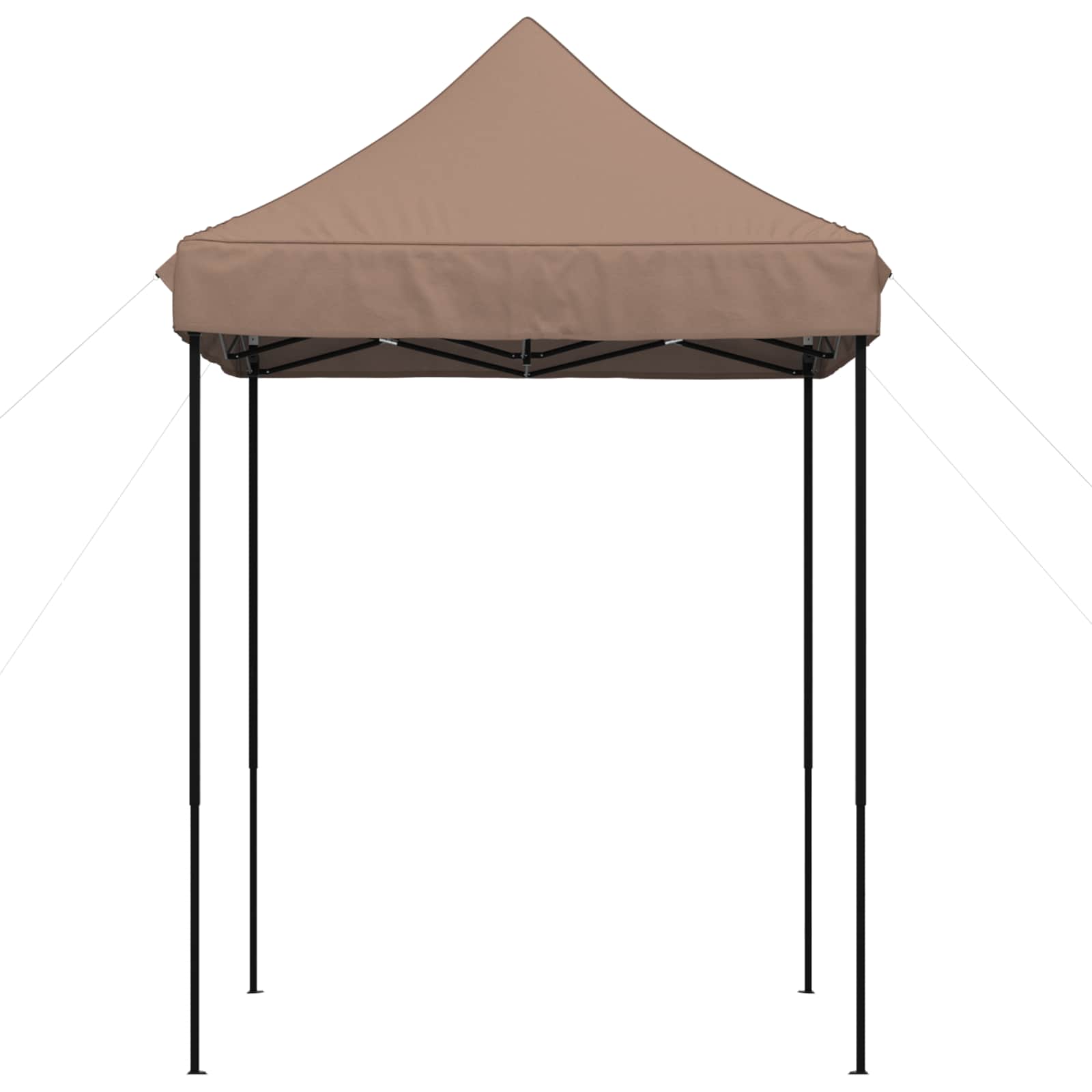 Partytelt Brun 200 x 200 x 306 cm Oxford Stoff vidaXL