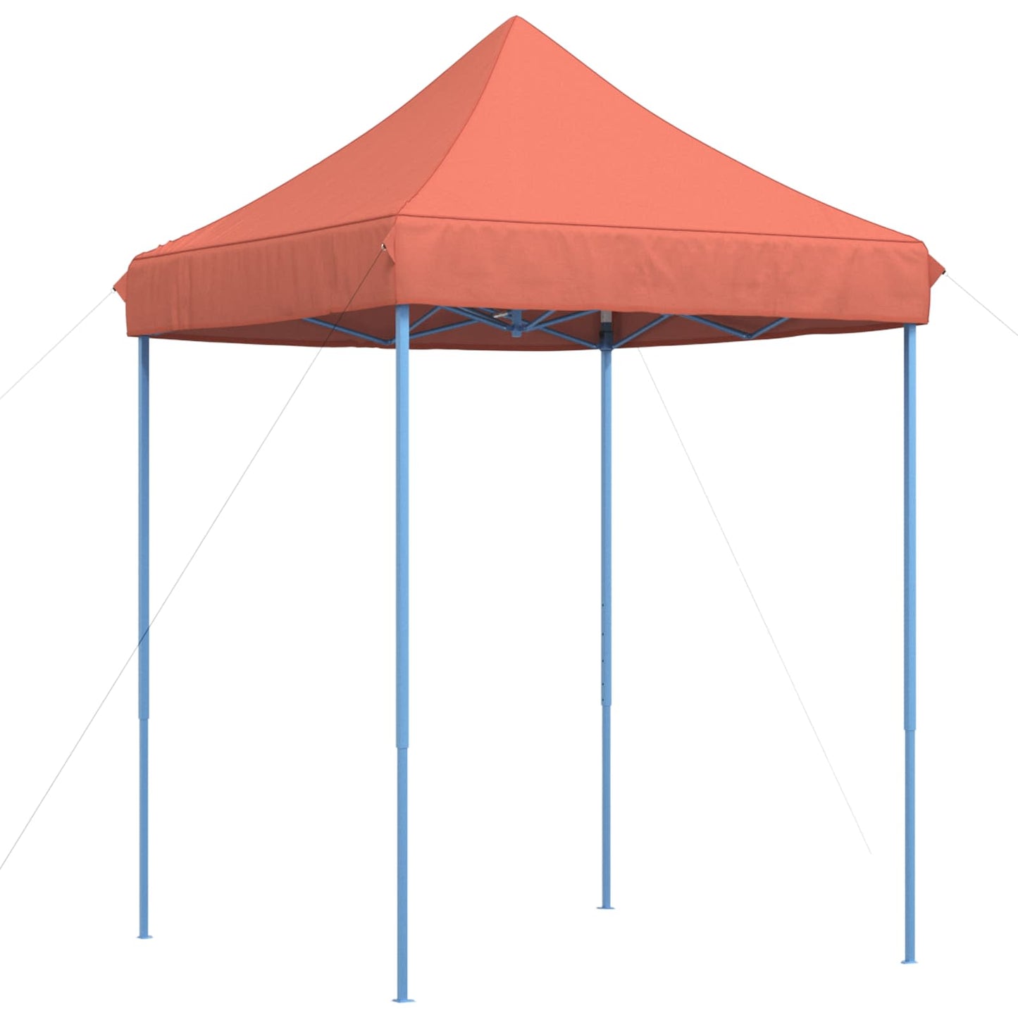 Partytelt Terrakotta 200 x 200 x 306 cm Oxford Stoff vidaXL