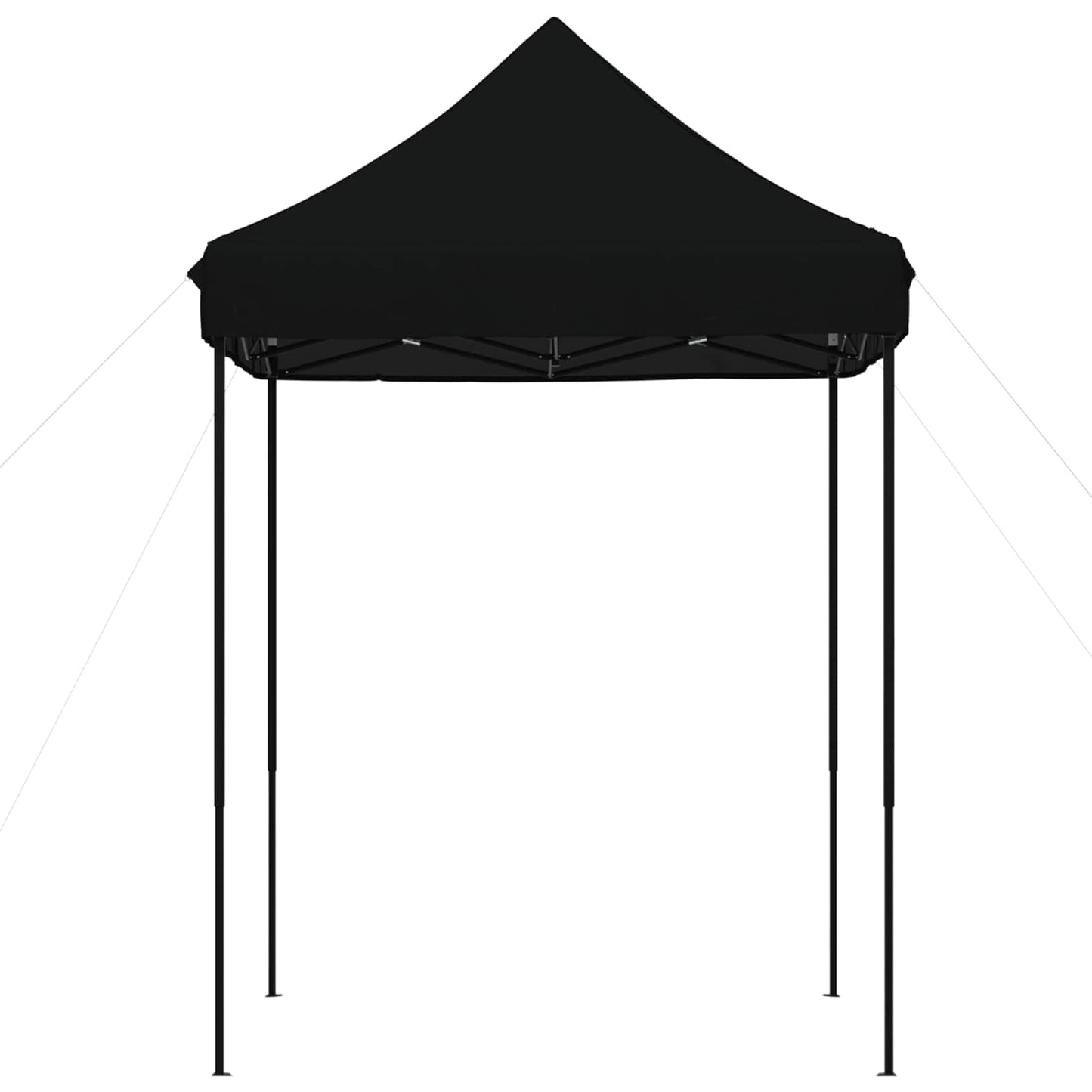 Partytelt Svart 200 x 200 x 306 cm Oxford Stoff vidaXL