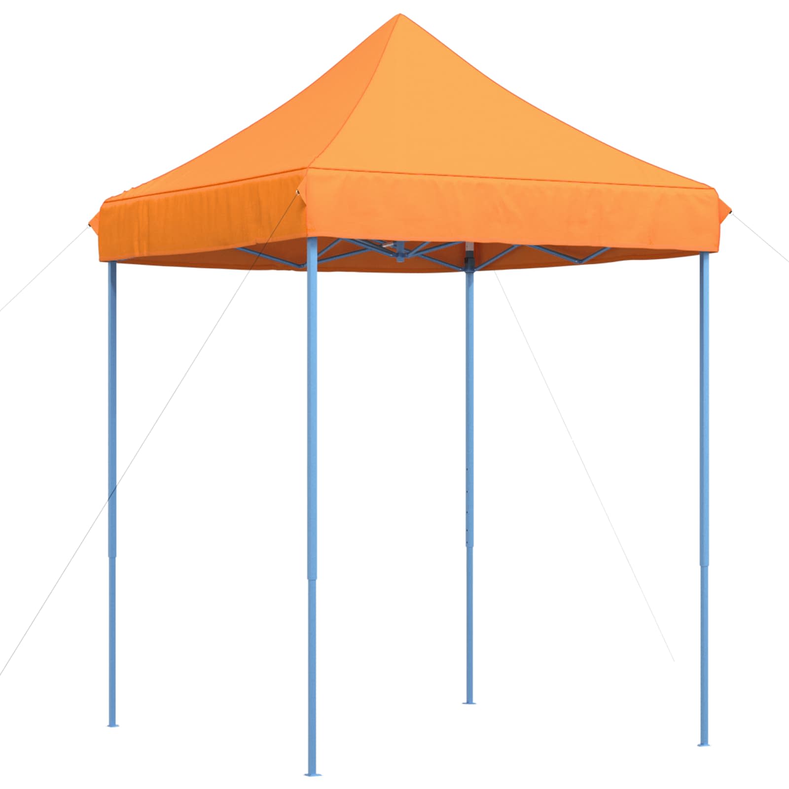 Partytelt Oransje 200 x 200 x 306 cm Oxford Stoff vidaXL