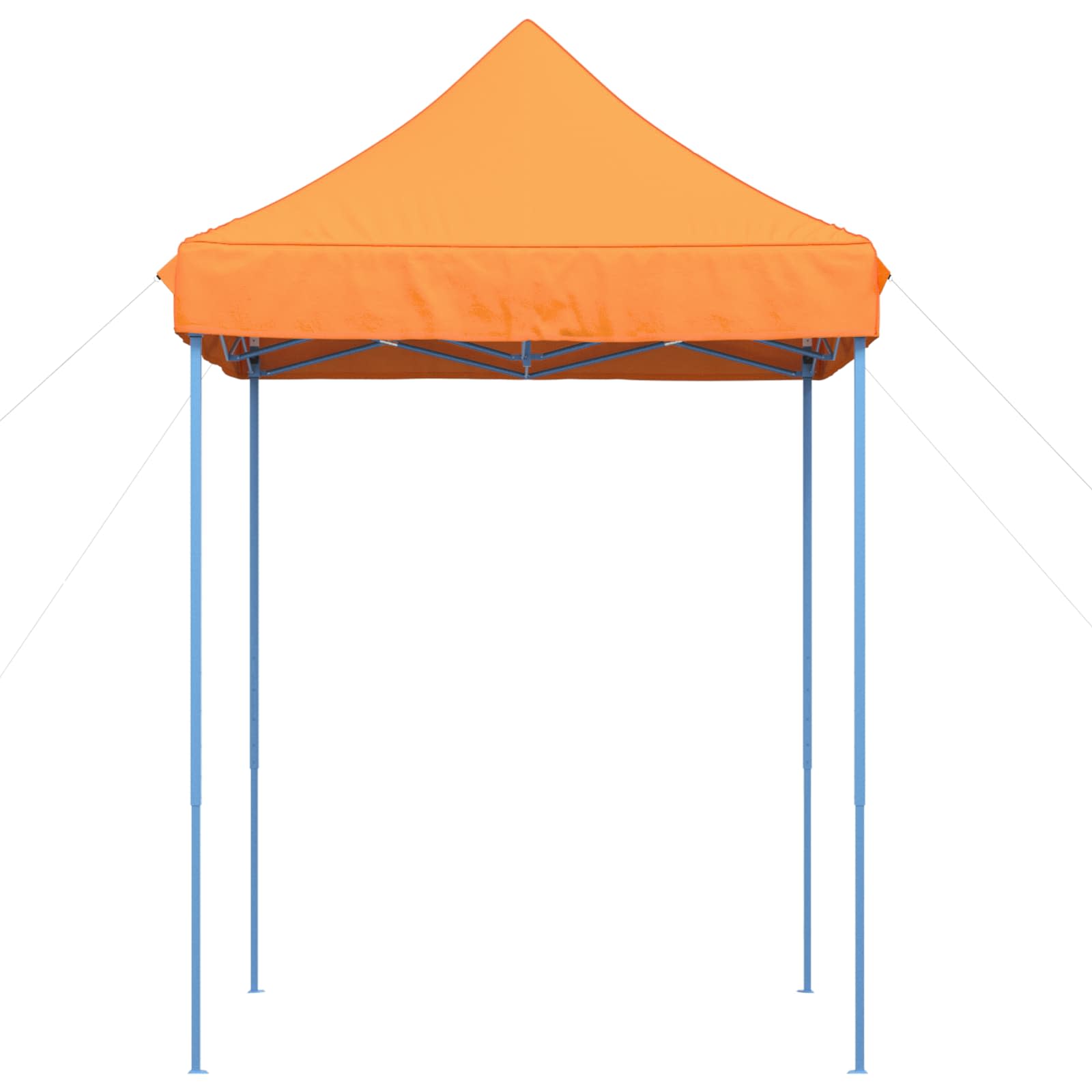 Partytelt Oransje 200 x 200 x 306 cm Oxford Stoff vidaXL