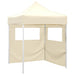 Partytelt Krem 200 x 200 x 315 cm Oxford Stoff vidaXL