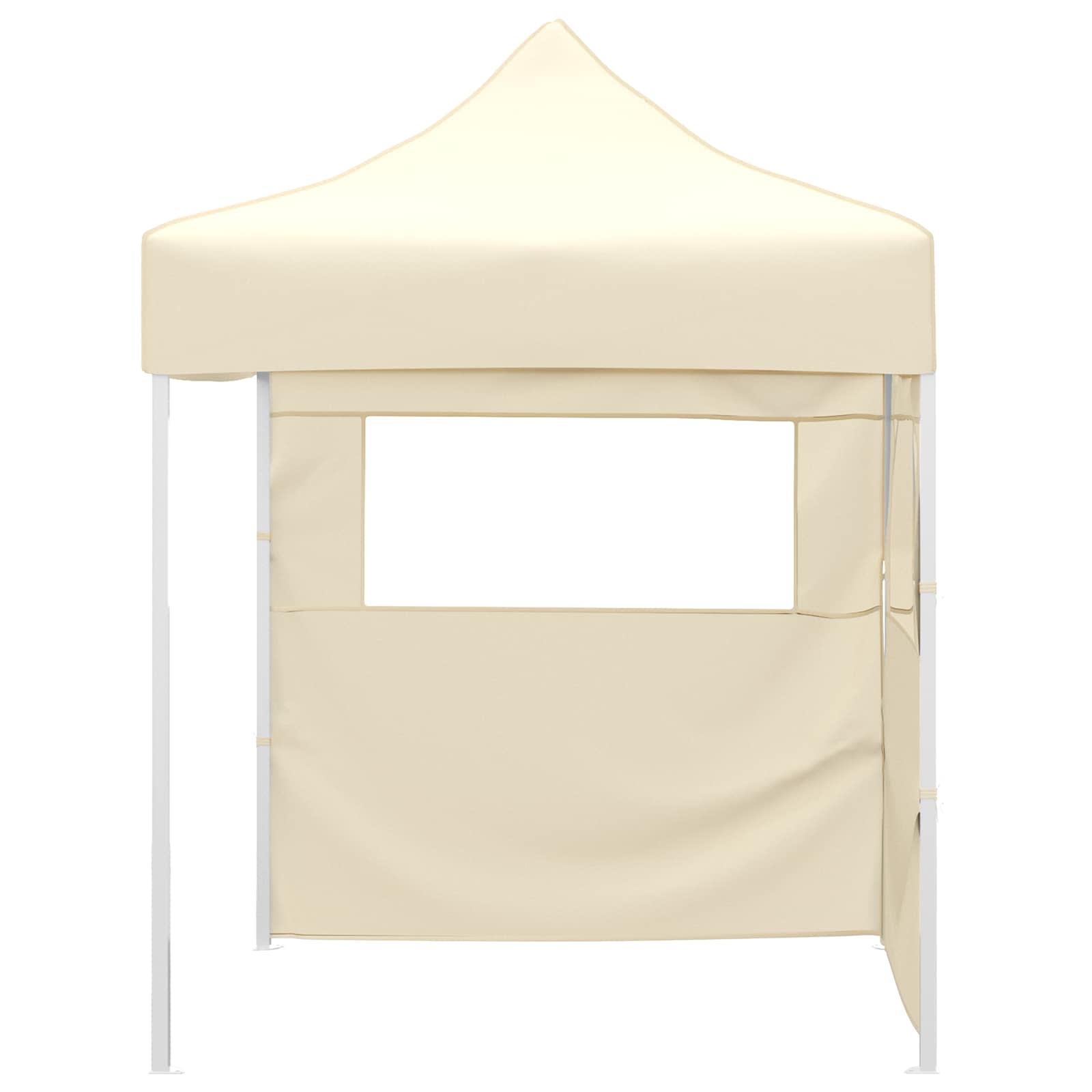 Partytelt Krem 200 x 200 x 315 cm Oxford Stoff vidaXL