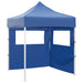 Partytelt Blå 200 x 200 x 315 cm Oxford Stoff vidaXL