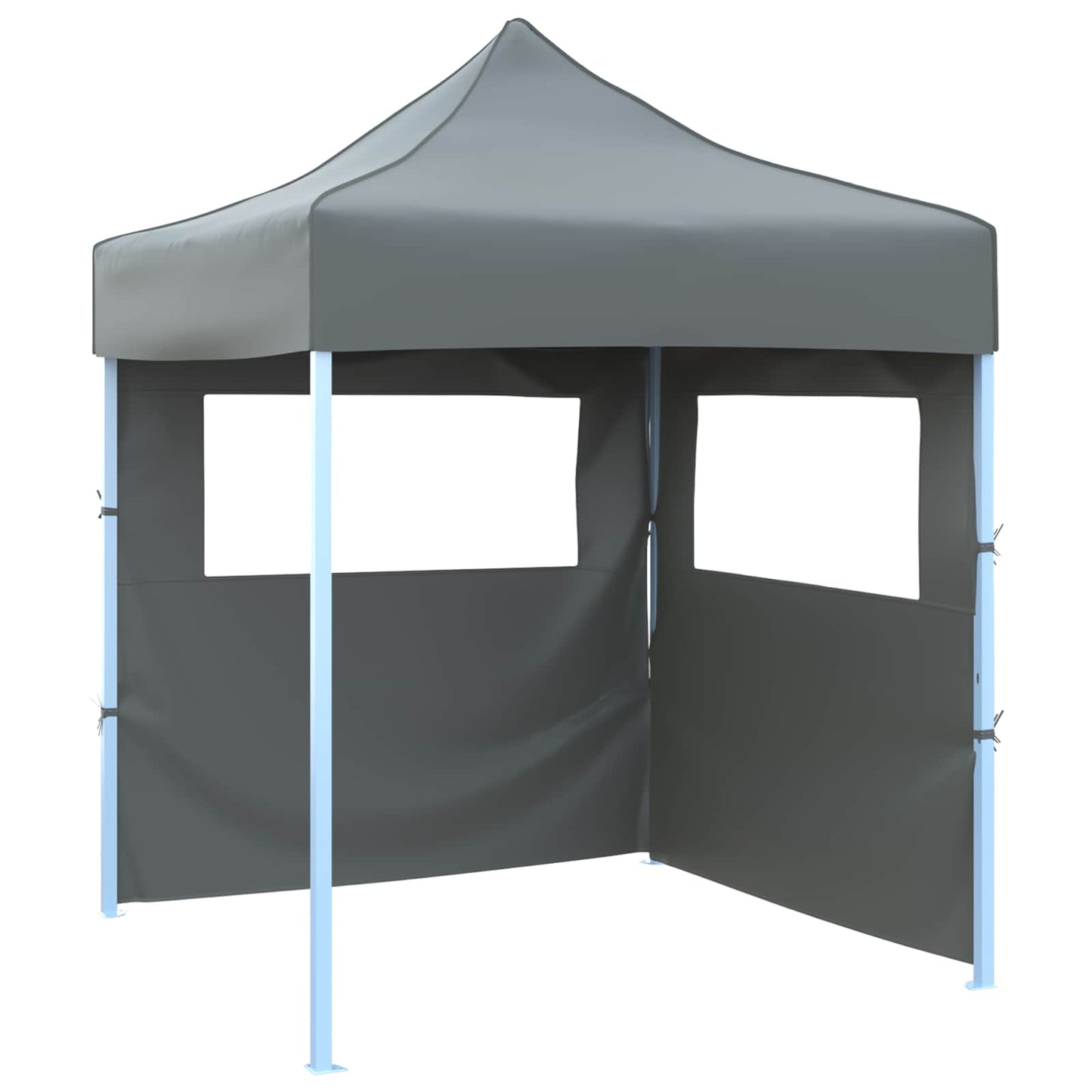 Partytelt Antrasitt 200 x 200 x 315 cm Oxford Stoff