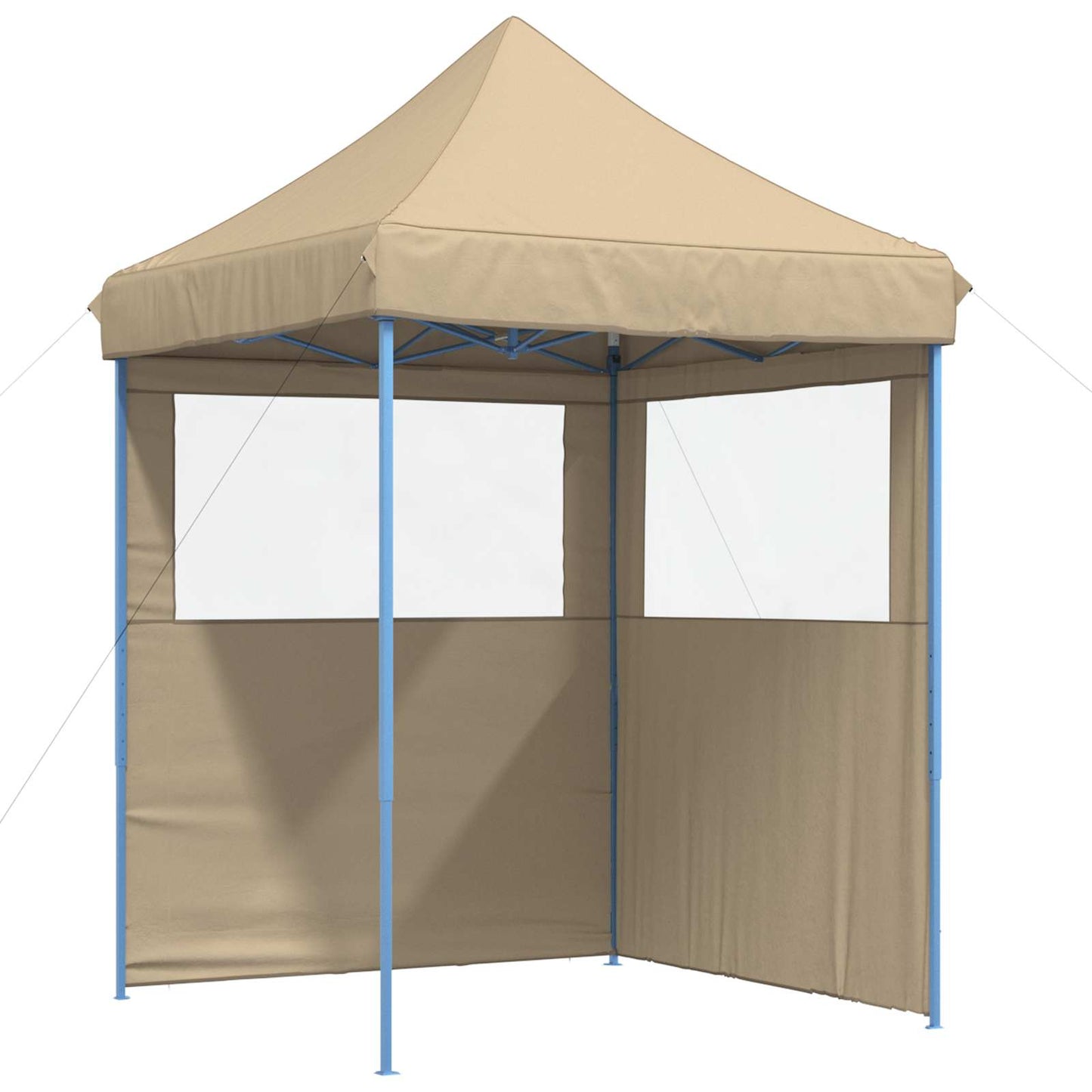 Partytelt Beige 200 x 200 x 306 cm Oxford Stoff vidaXL