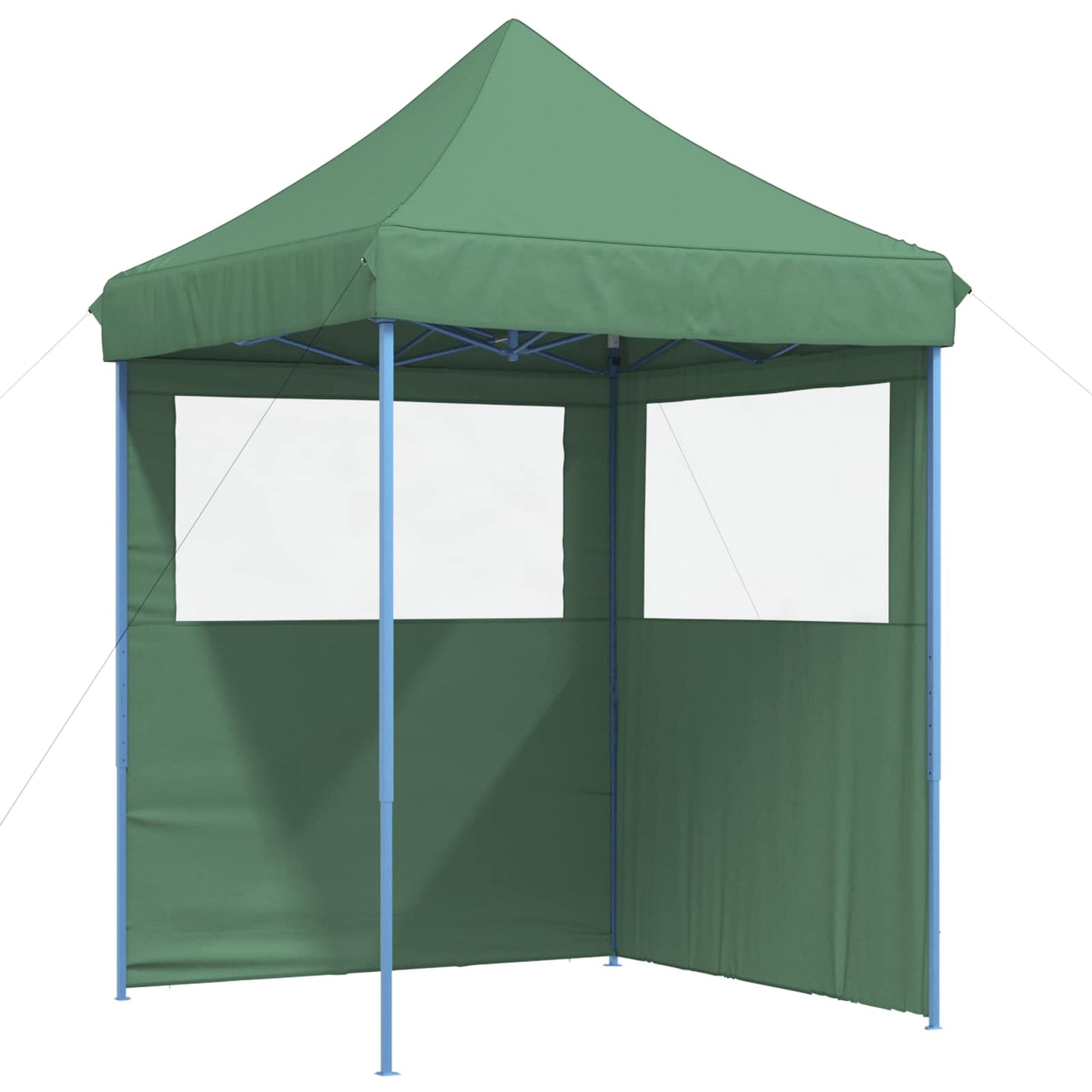 Partytelt grønn 200 x 200 x 306 cm Oxford Stoff vidaXL