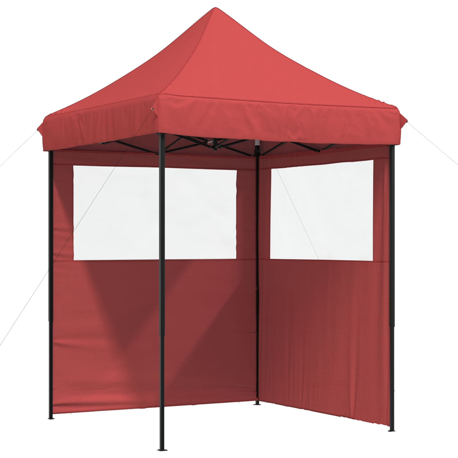 Partytelt Burgunder 200 x 200 x 306 cm Oxford Stoff vidaXL