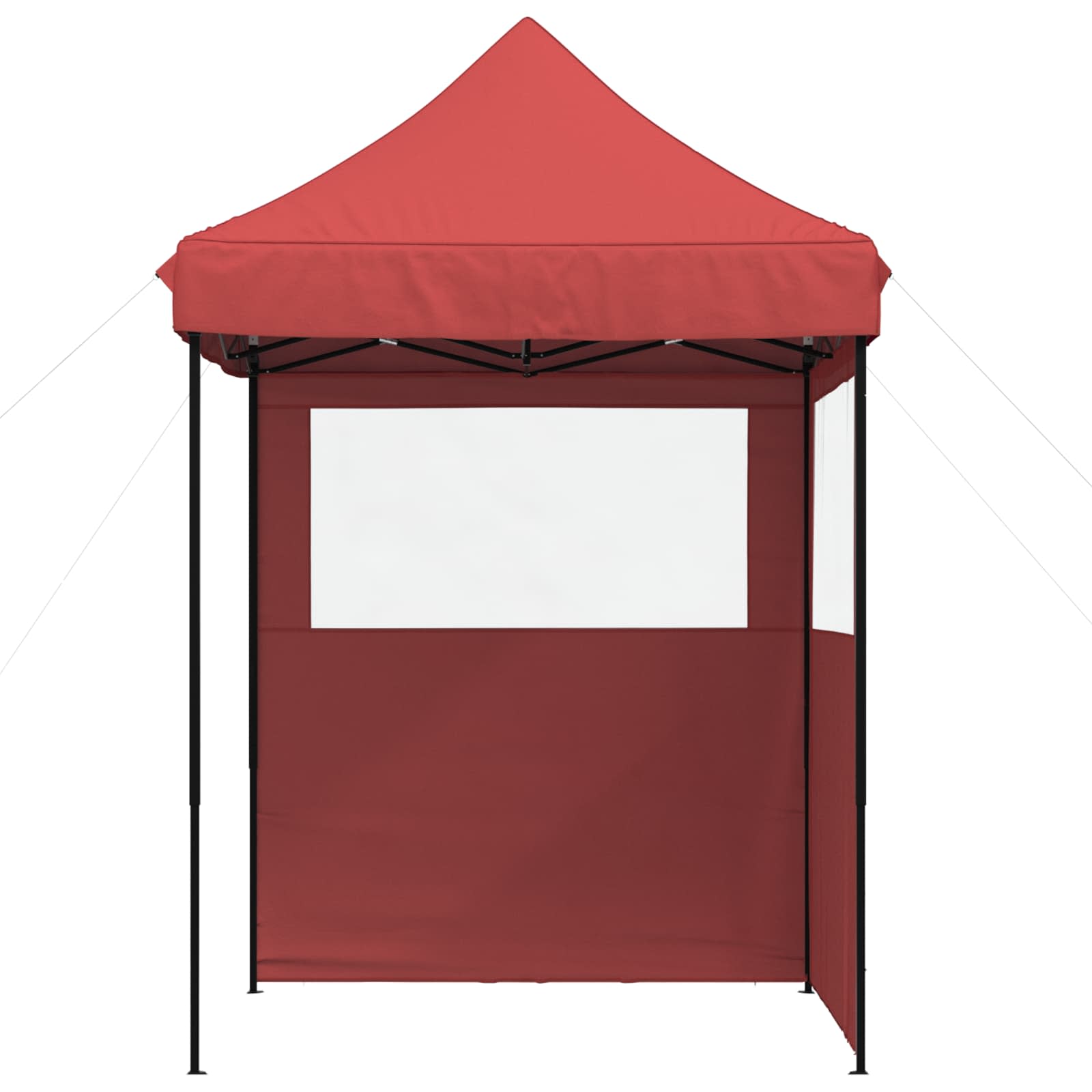 Partytelt Burgunder 200 x 200 x 306 cm Oxford Stoff vidaXL