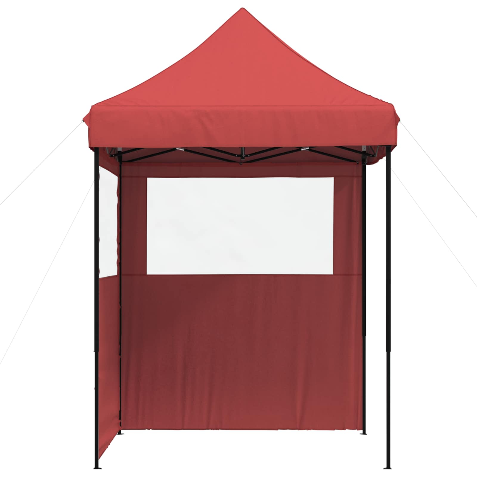Partytelt Burgunder 200 x 200 x 306 cm Oxford Stoff vidaXL