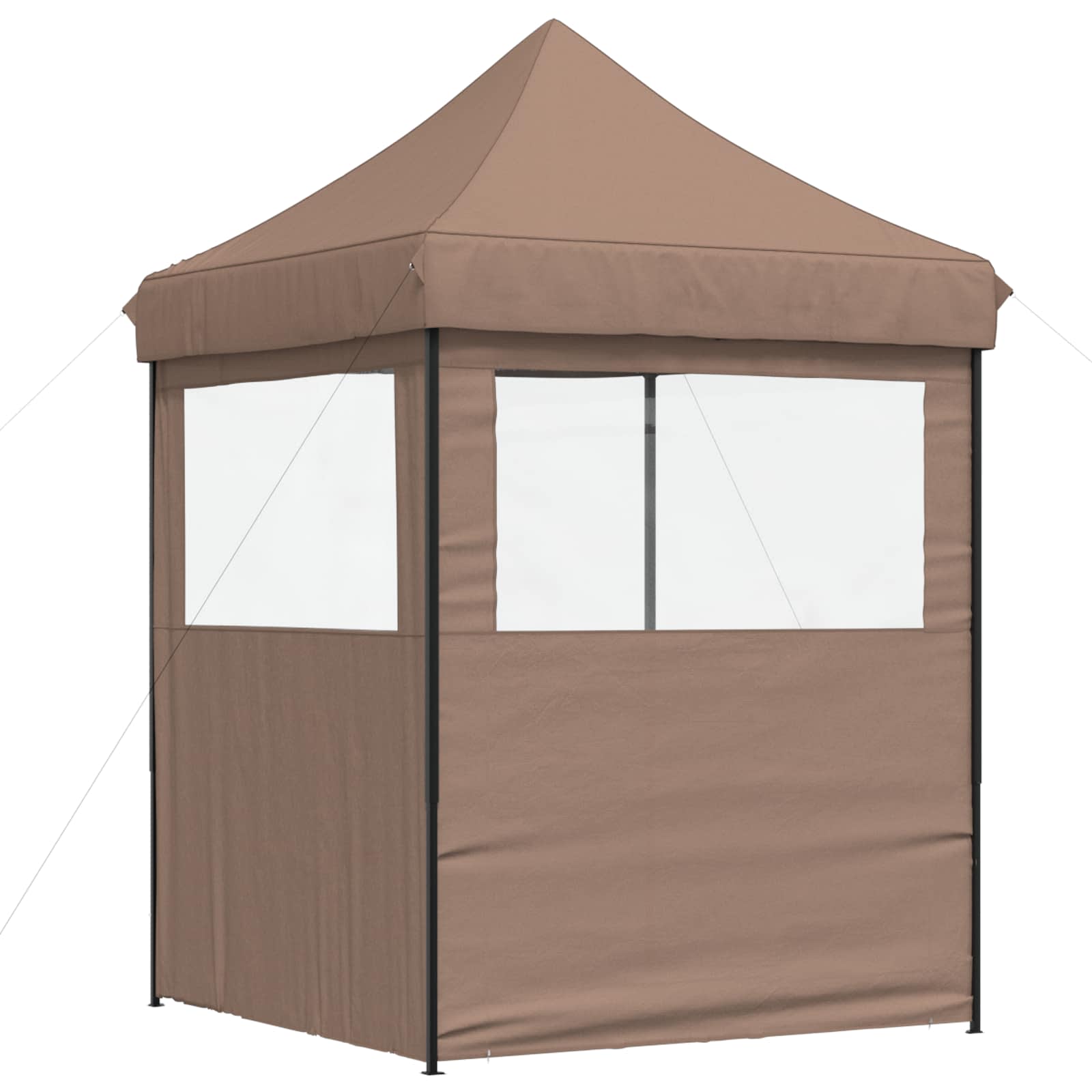 Partytelt Brun 200 x 200 x 306 cm Oxford Stoff vidaXL