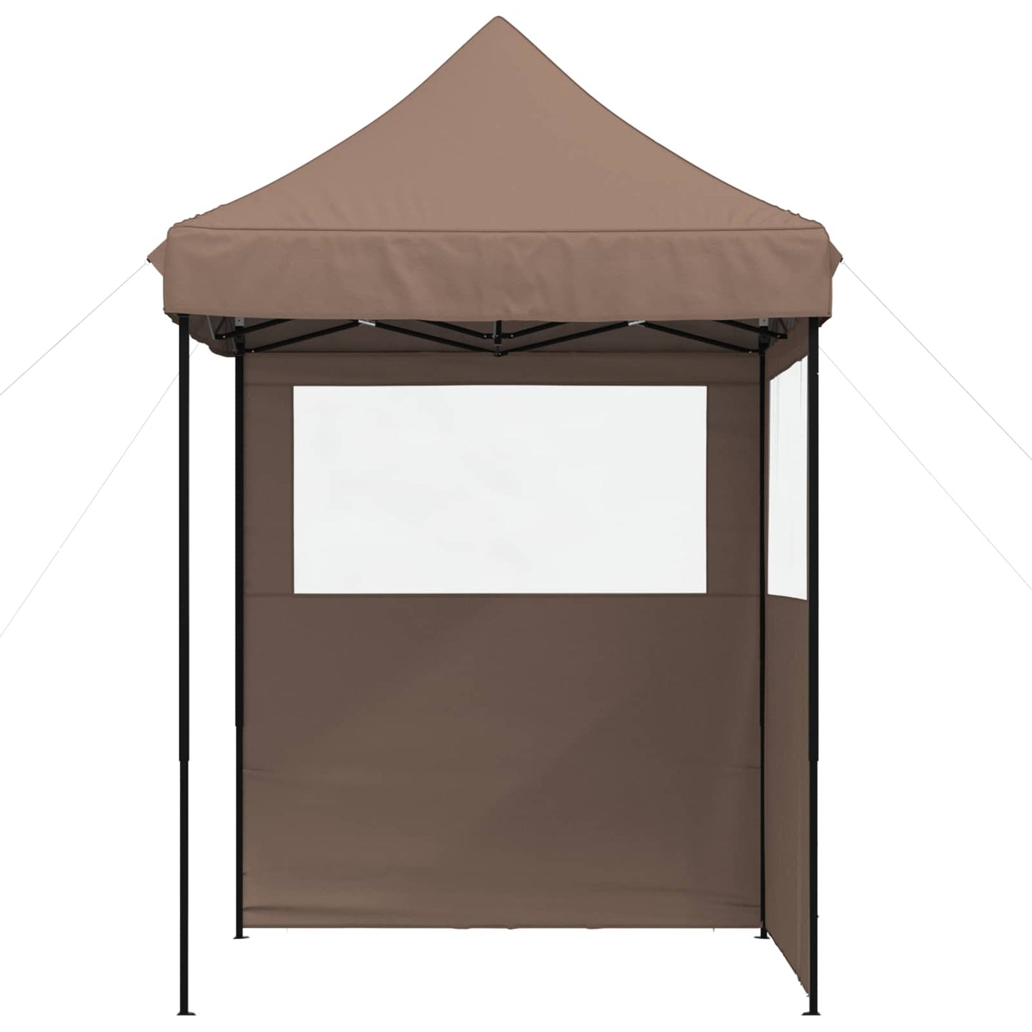 Partytelt Brun 200 x 200 x 306 cm Oxford Stoff vidaXL