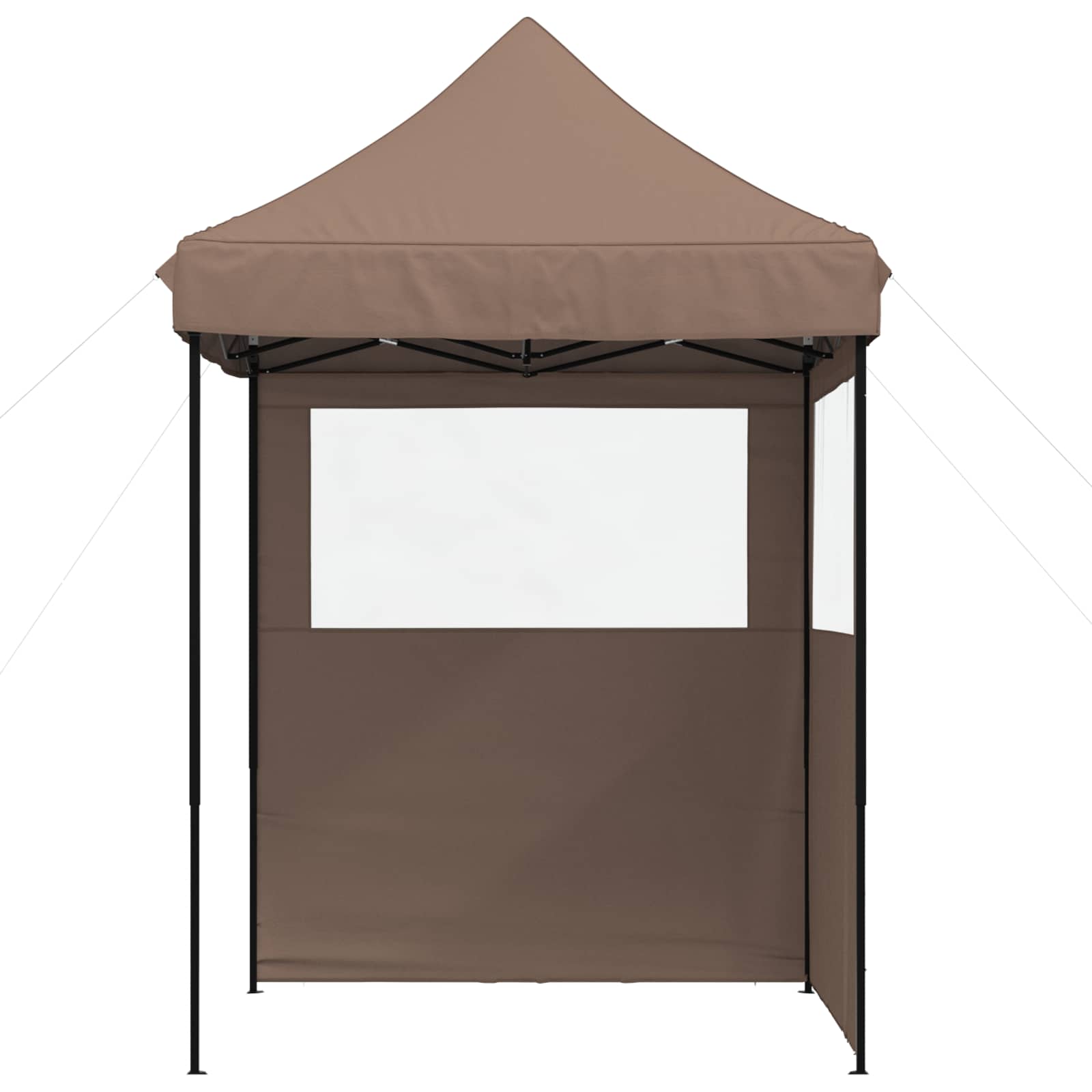 Partytelt Brun 200 x 200 x 306 cm Oxford Stoff vidaXL