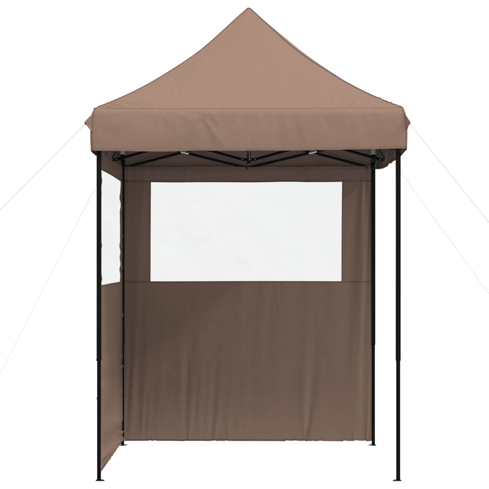 Partytelt Brun 200 x 200 x 306 cm Oxford Stoff vidaXL