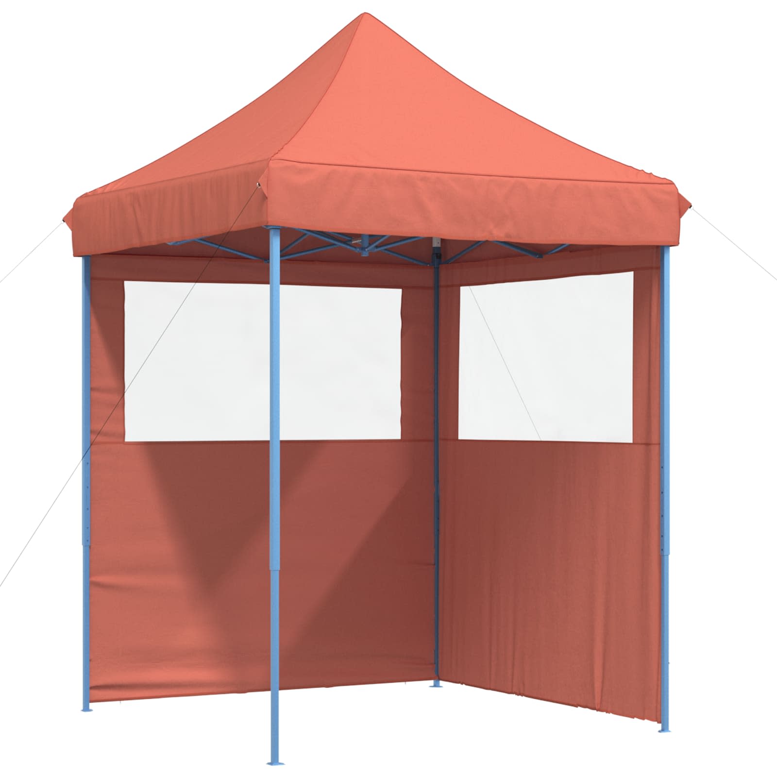 Partytelt Terrakotta 200 x 200 x 306 cm Oxford Stoff vidaXL