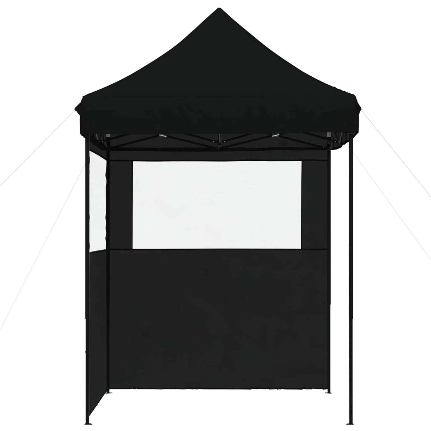 Partytelt Svart 200 x 200 x 306 cm Oxford Stoff vidaXL