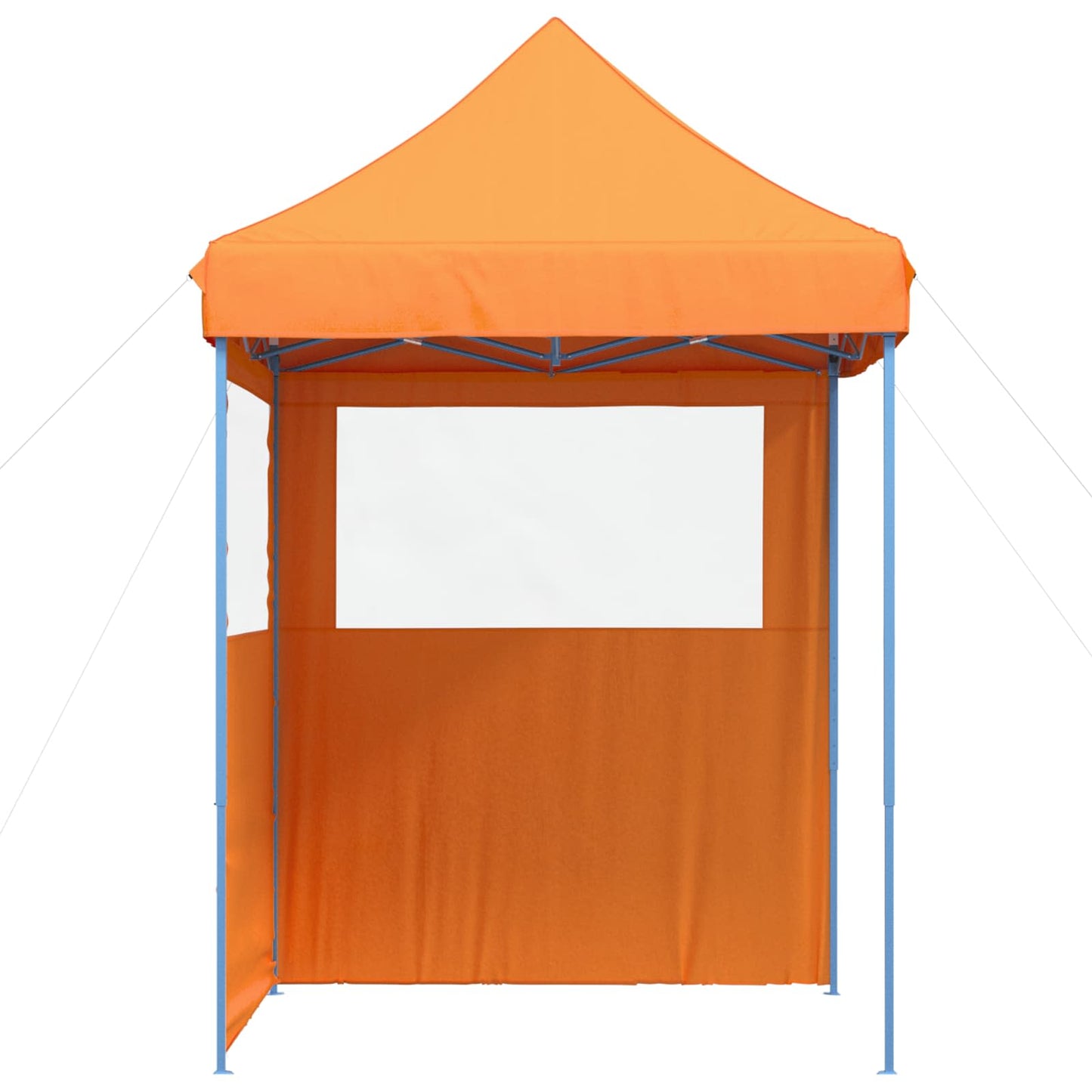 Partytelt Oransje 200 x 200 x 306 cm Oxford Stoff vidaXL