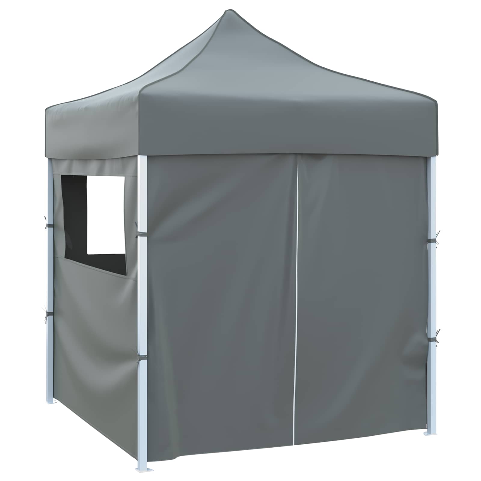 Partytelt Antrasitt 200 x 200 x 315 cm Oxford Stoff vidaXL