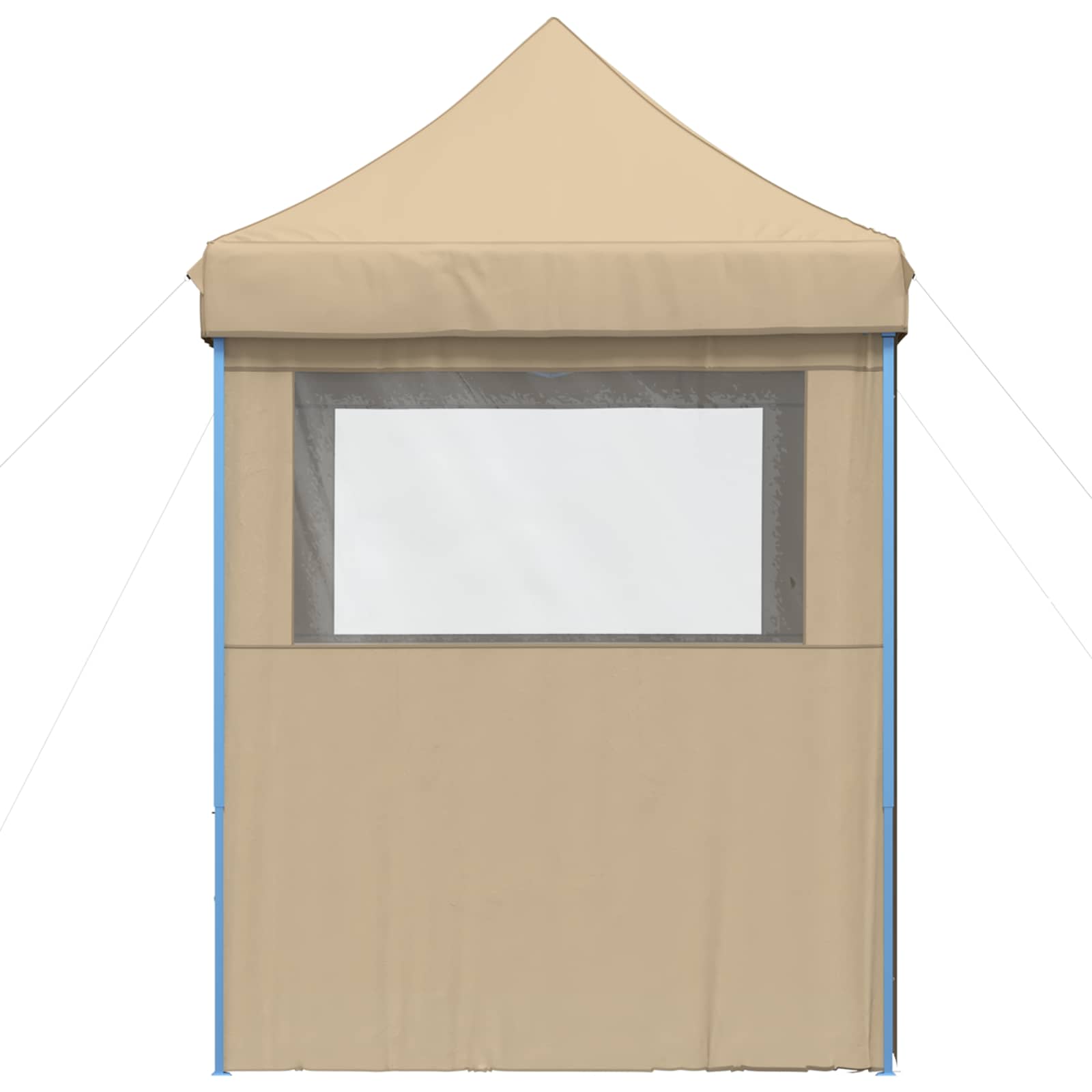 Partytelt Beige 200 x 200 x 306 cm Oxford Stoff vidaXL