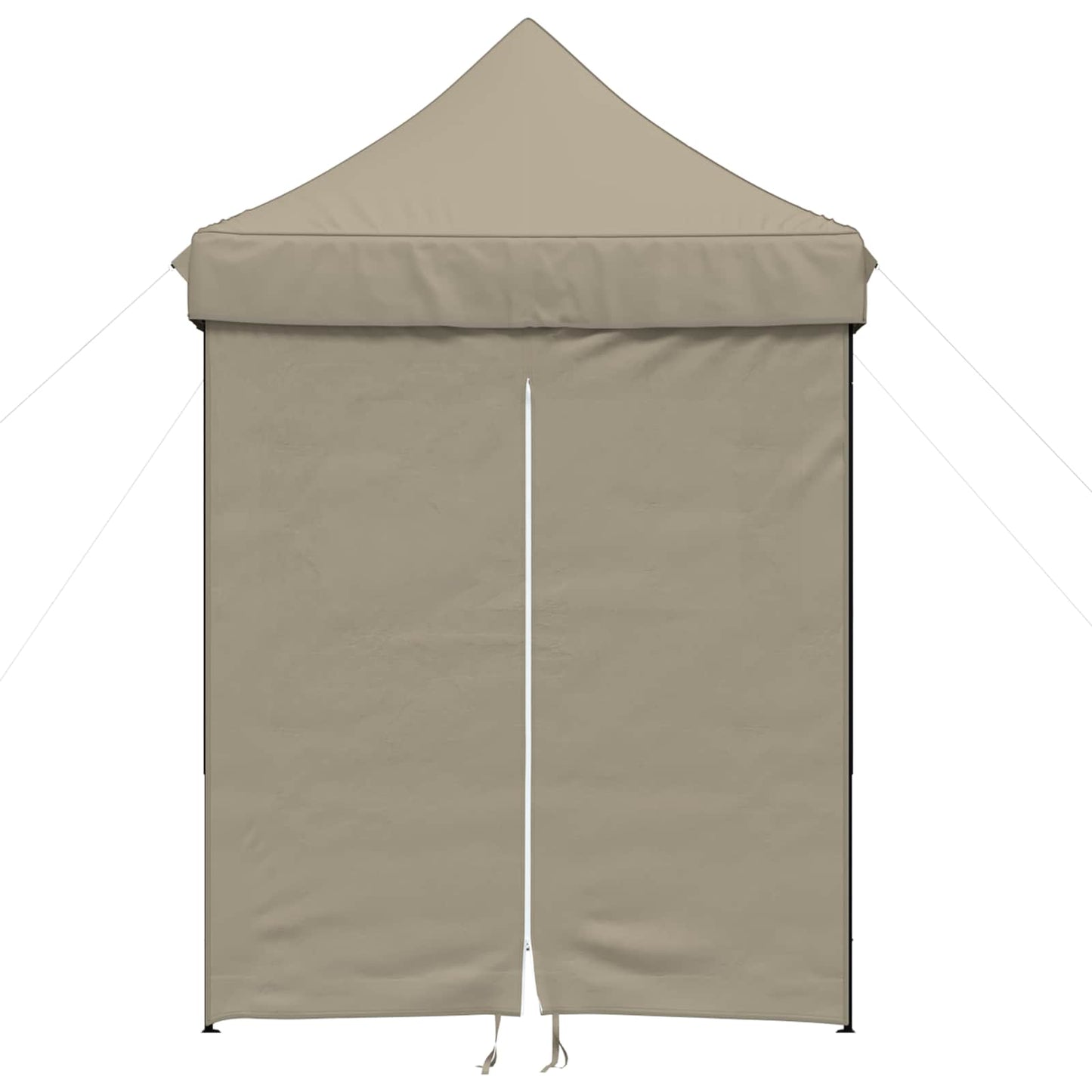 Partytelt Gråbrun 200 x 200 x 306 cm Oxford Stoff vidaXL
