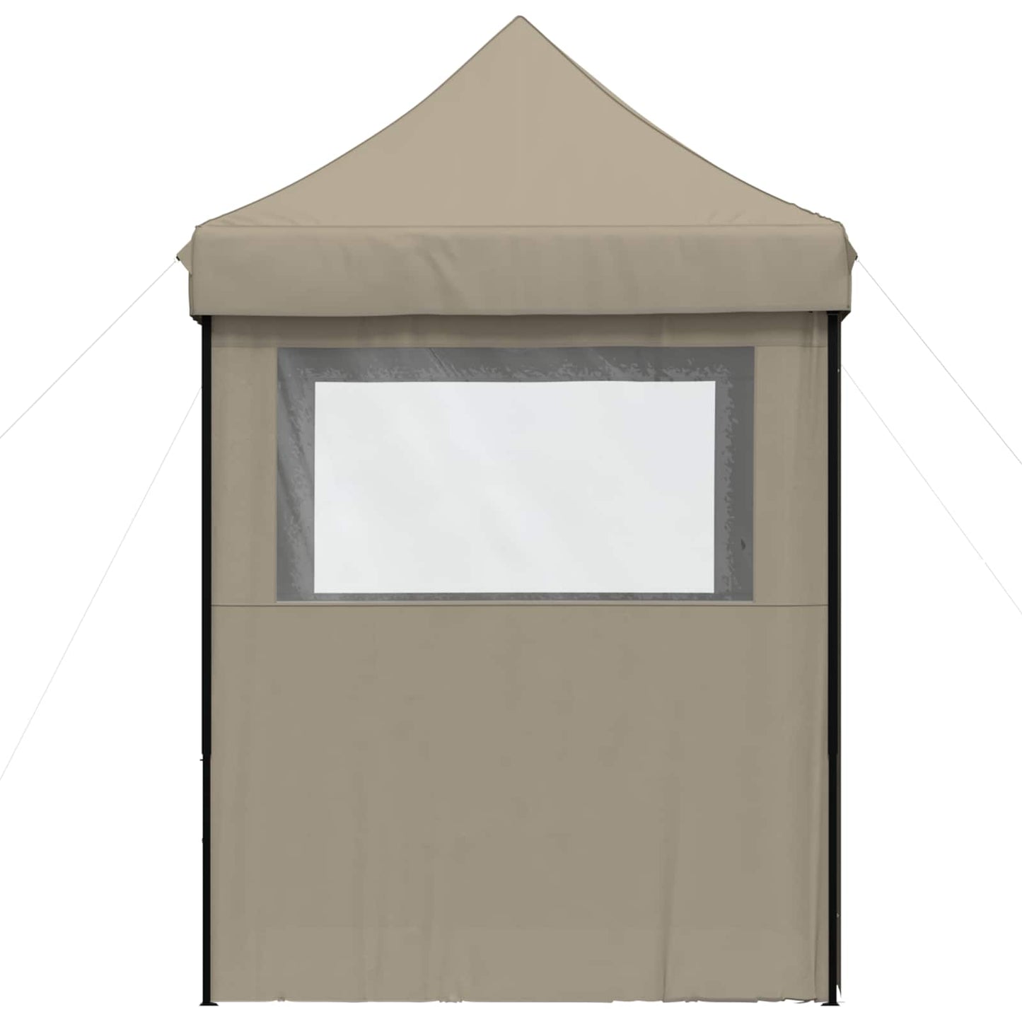 Partytelt Gråbrun 200 x 200 x 306 cm Oxford Stoff vidaXL