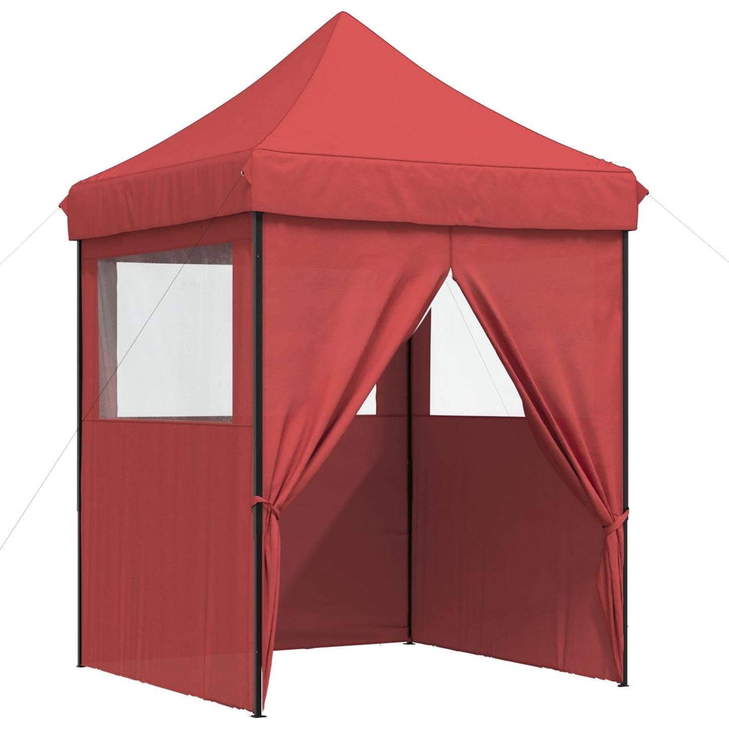 Partytelt Burgunder 200 x 200 x 306 cm Oxford Stoff vidaXL