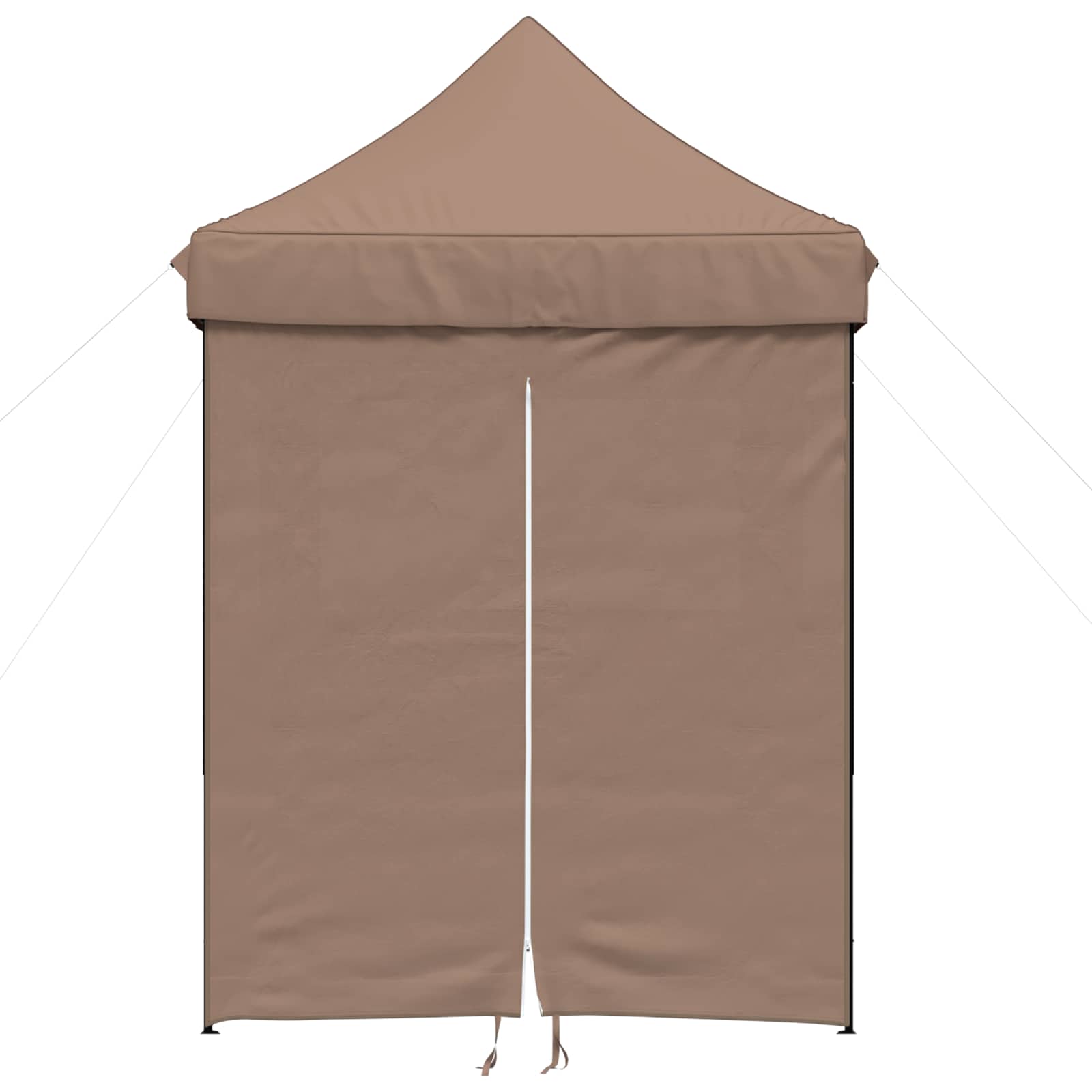 Partytelt Brun 200 x 200 x 306 cm Oxford Stoff vidaXL
