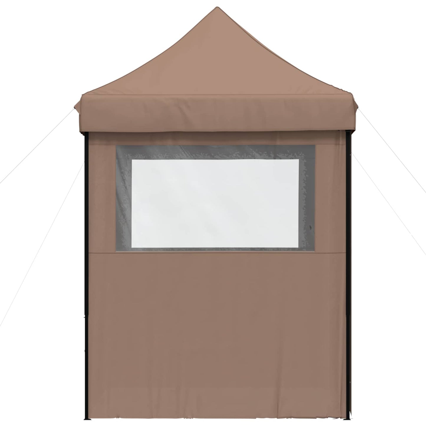 Partytelt Brun 200 x 200 x 306 cm Oxford Stoff vidaXL
