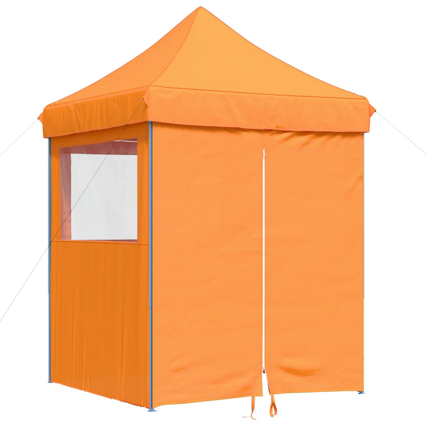 Partytelt Oransje 200 x 200 x 306 cm Oxford Stoff vidaXL