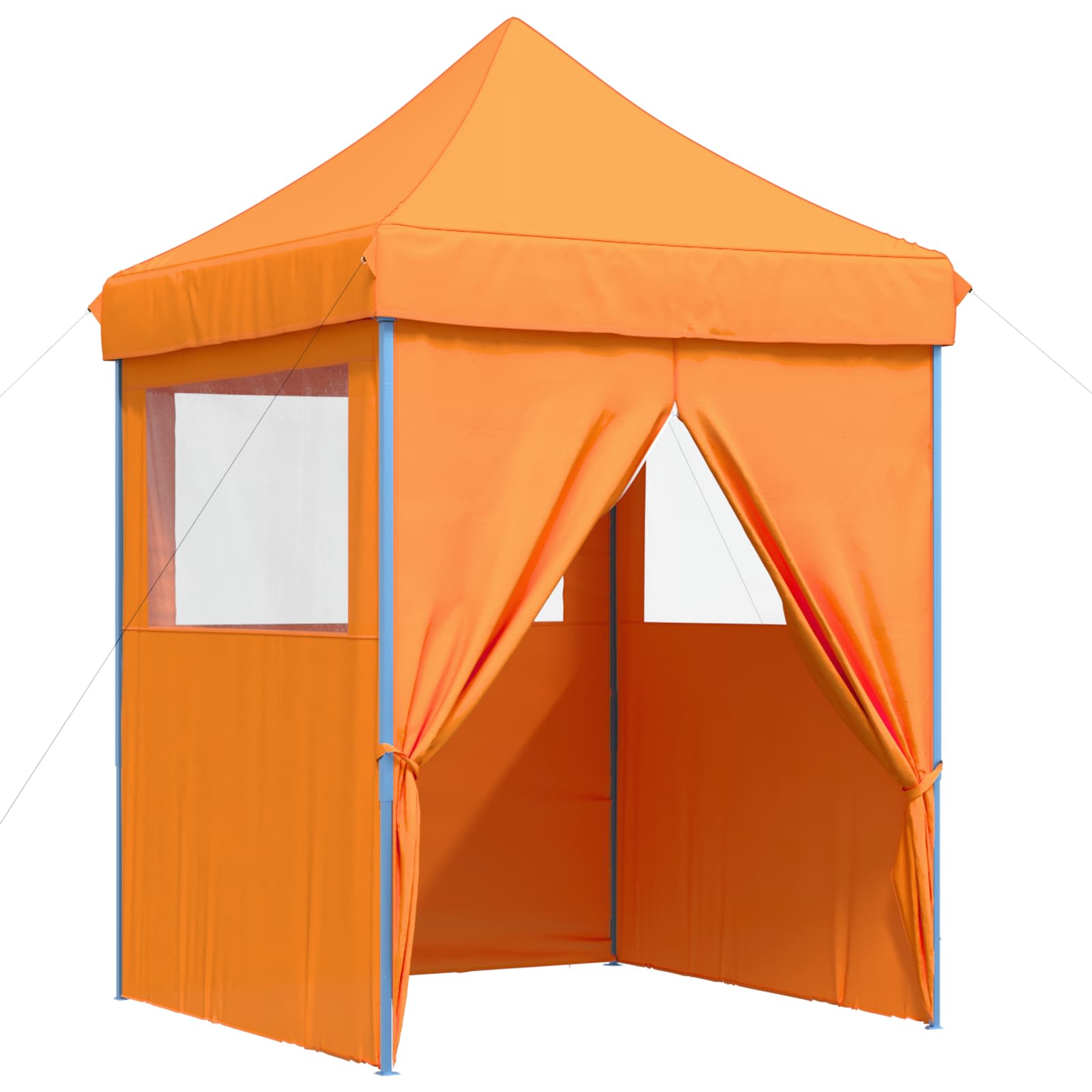 Partytelt Oransje 200 x 200 x 306 cm Oxford Stoff vidaXL
