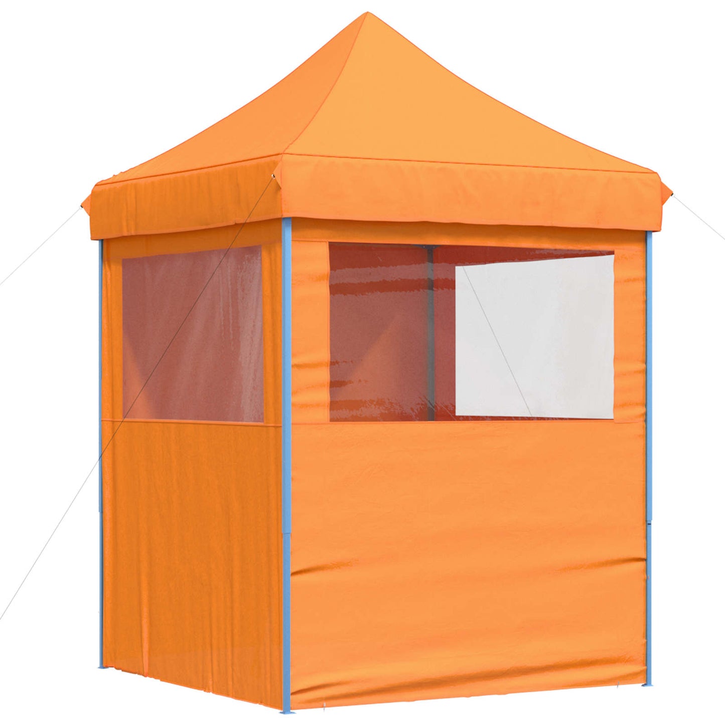 Partytelt Oransje 200 x 200 x 306 cm Oxford Stoff vidaXL