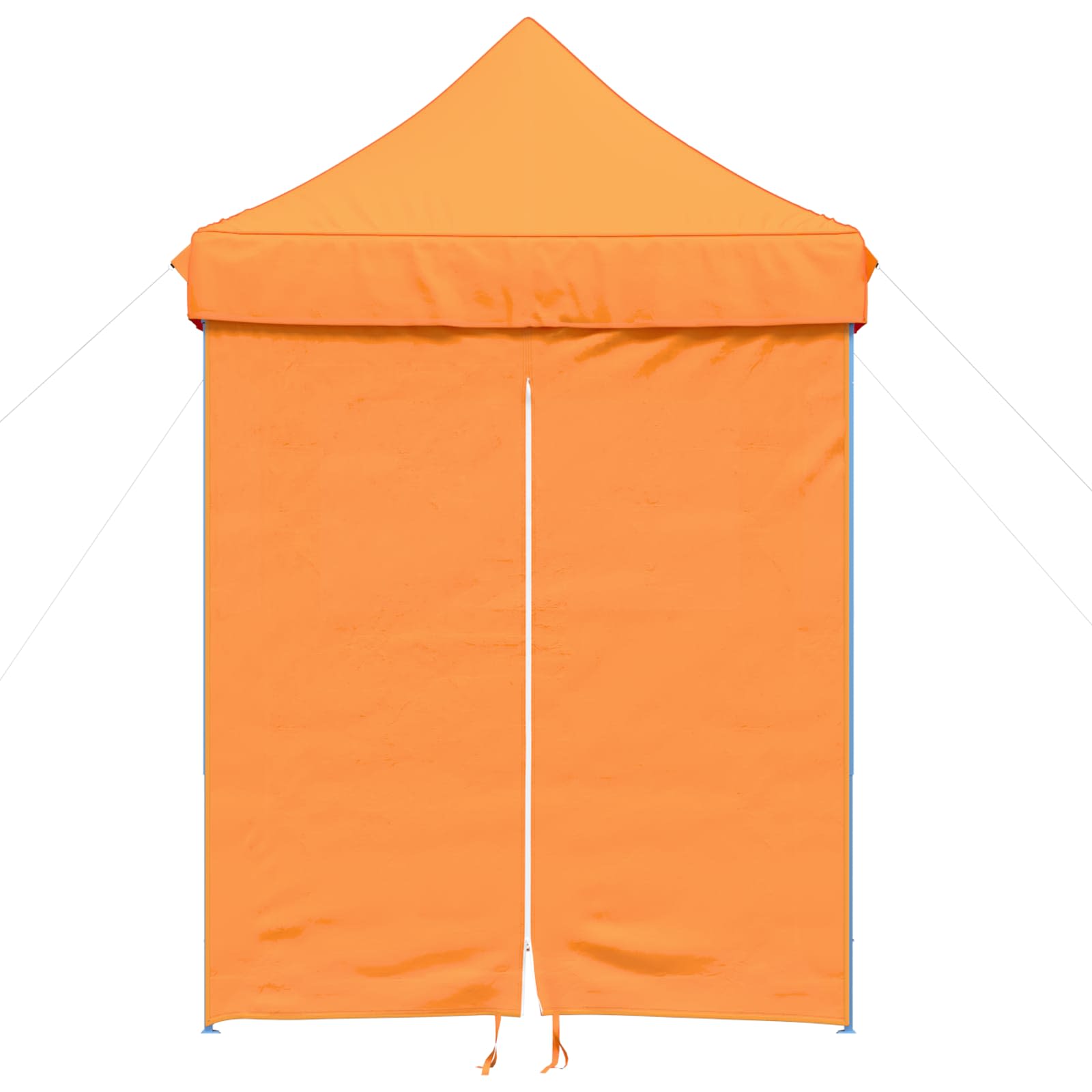 Partytelt Oransje 200 x 200 x 306 cm Oxford Stoff vidaXL