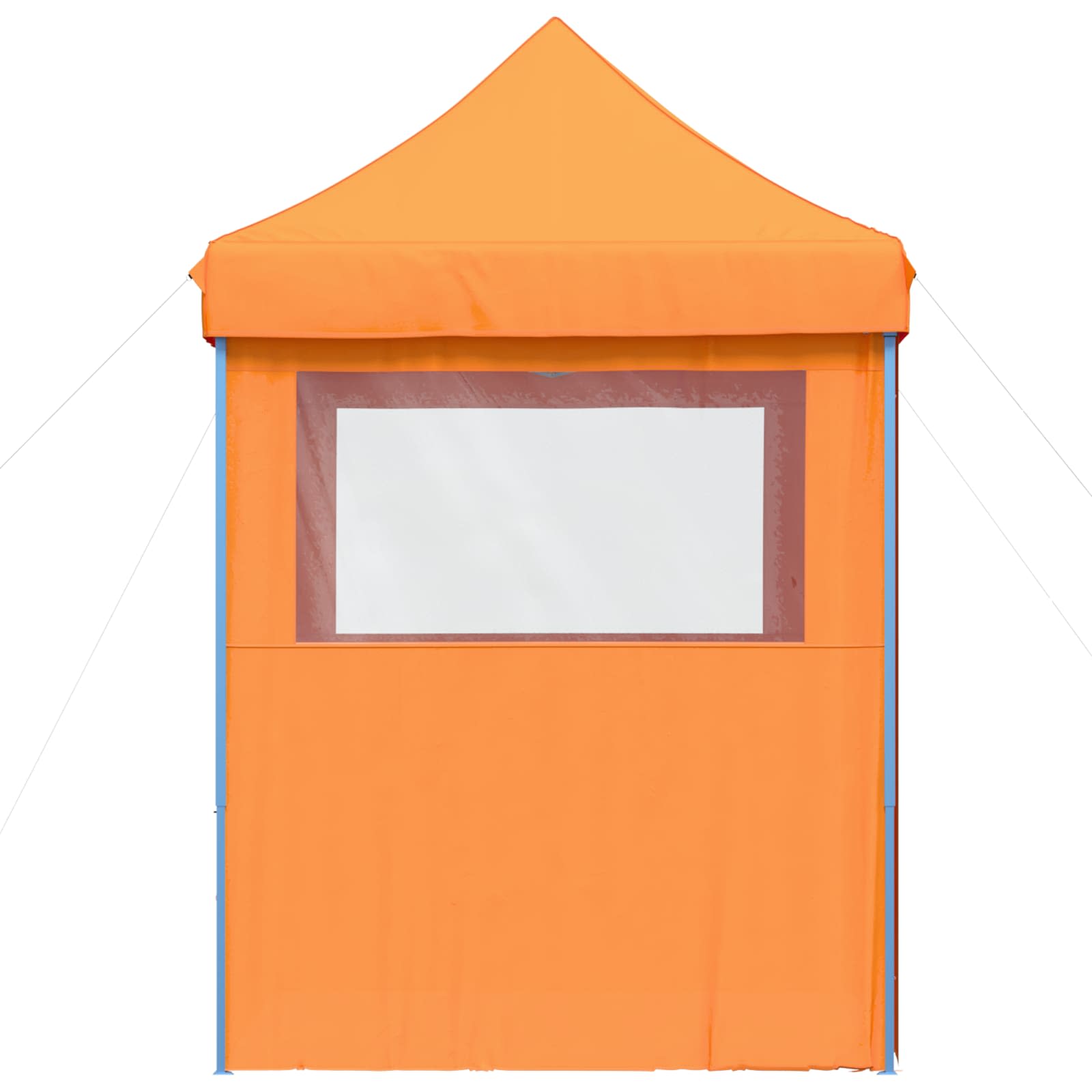 Partytelt Oransje 200 x 200 x 306 cm Oxford Stoff vidaXL
