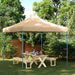 Partytelt Beige 292 x 292 x 315 cm Oxford Stoff vidaXL