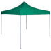 Partytelt grønn 291 x 291 x 315 cm Oxford Stoff vidaXL
