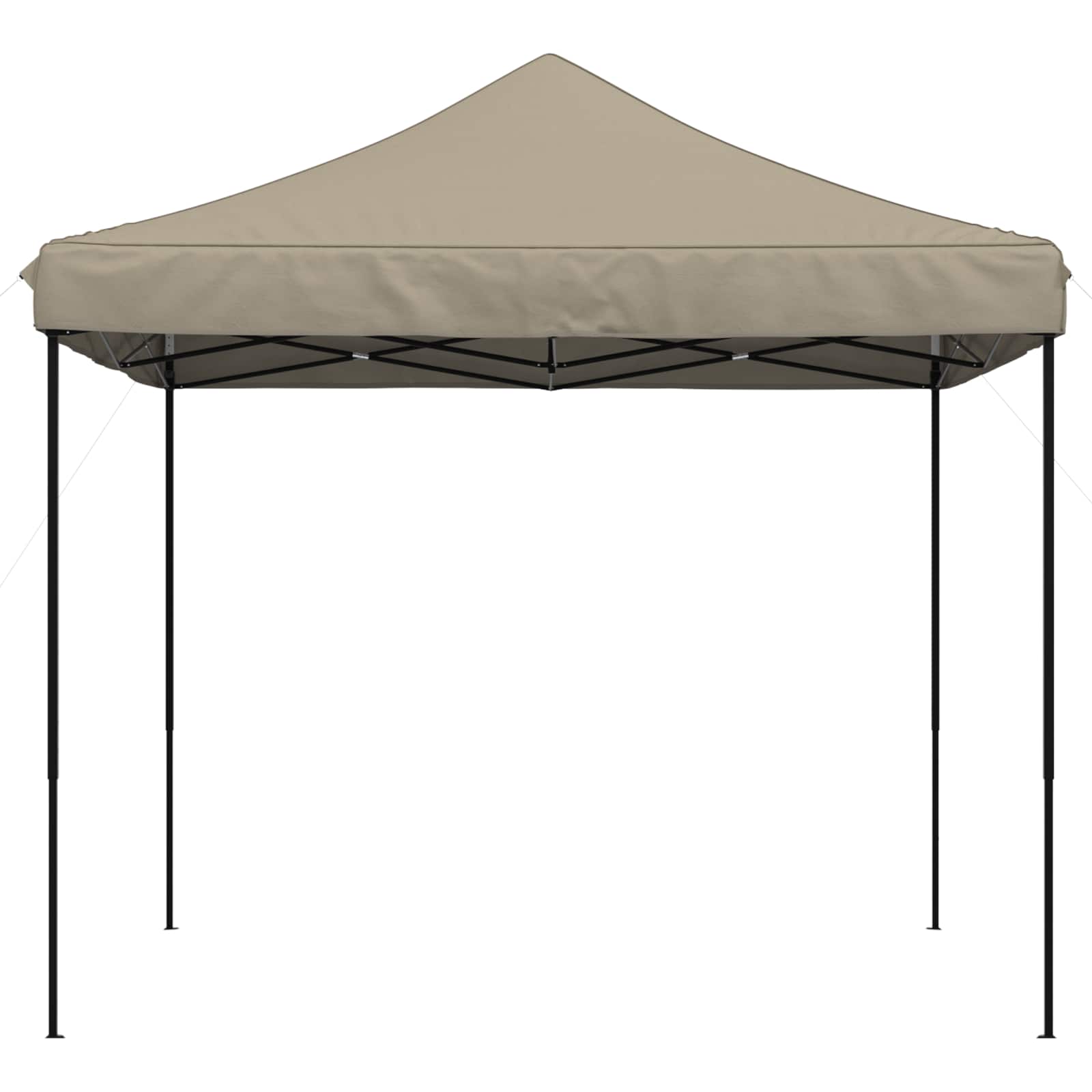 Partytelt Gråbrun 292 x 292 x 315 cm Oxford Stoff vidaXL