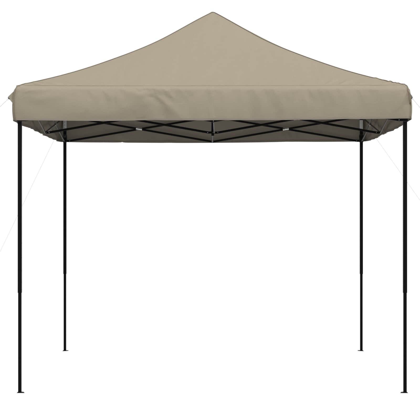 Partytelt Gråbrun 292 x 292 x 315 cm Oxford Stoff vidaXL