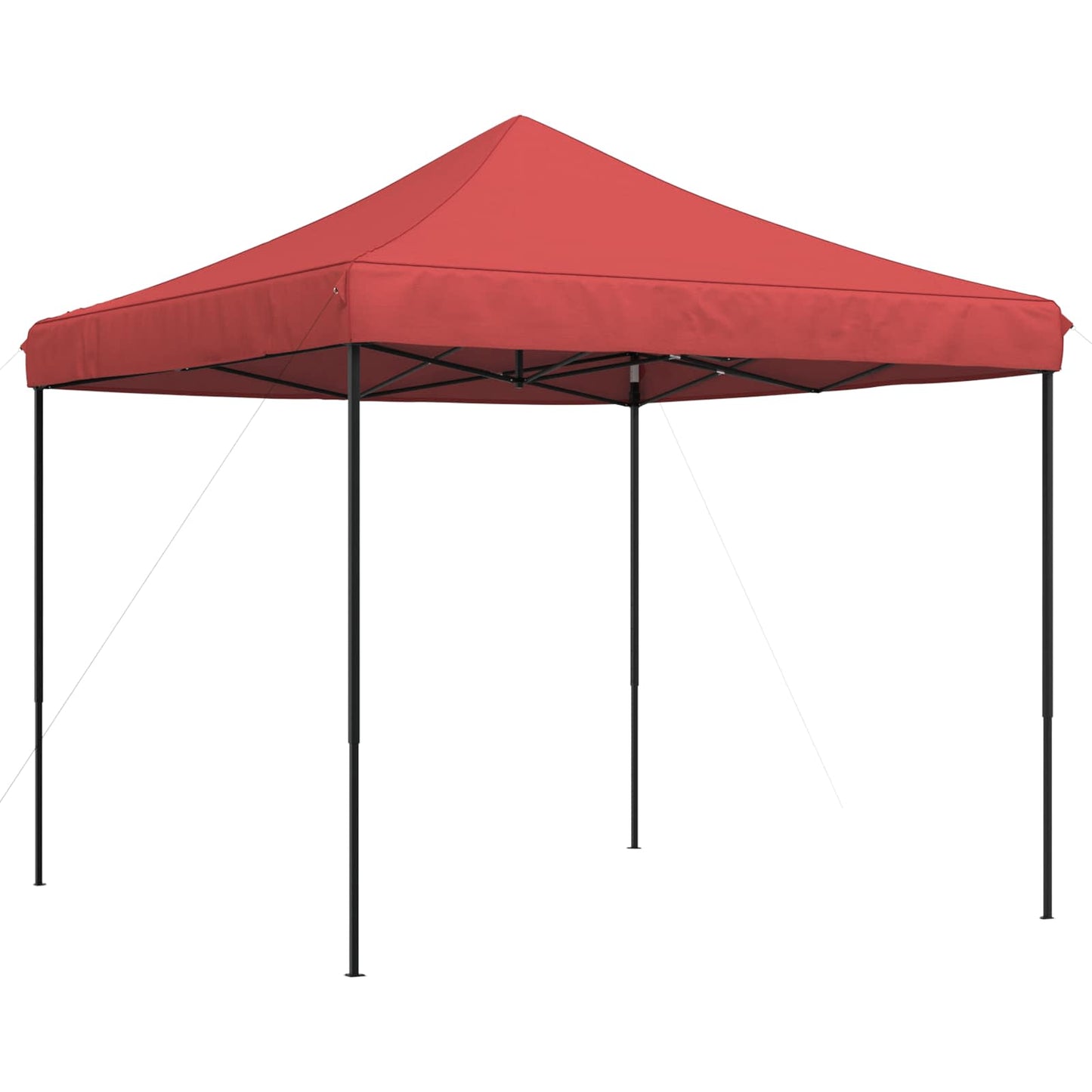 Partytelt Burgunder 292 x 292 x 315 cm Oxford Stoff vidaXL