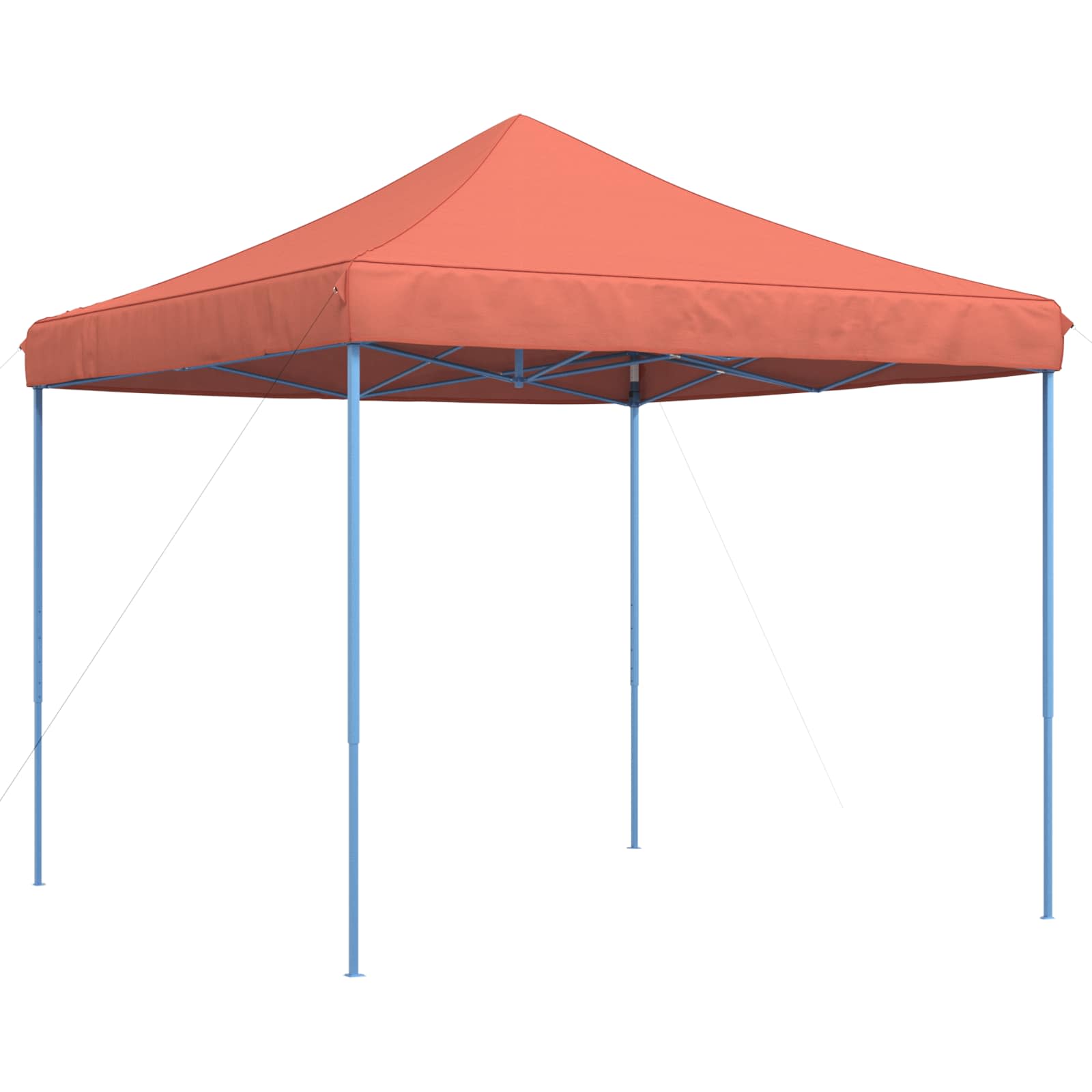 Partytelt Terrakotta 292 x 292 x 315 cm Oxford Stoff vidaXL