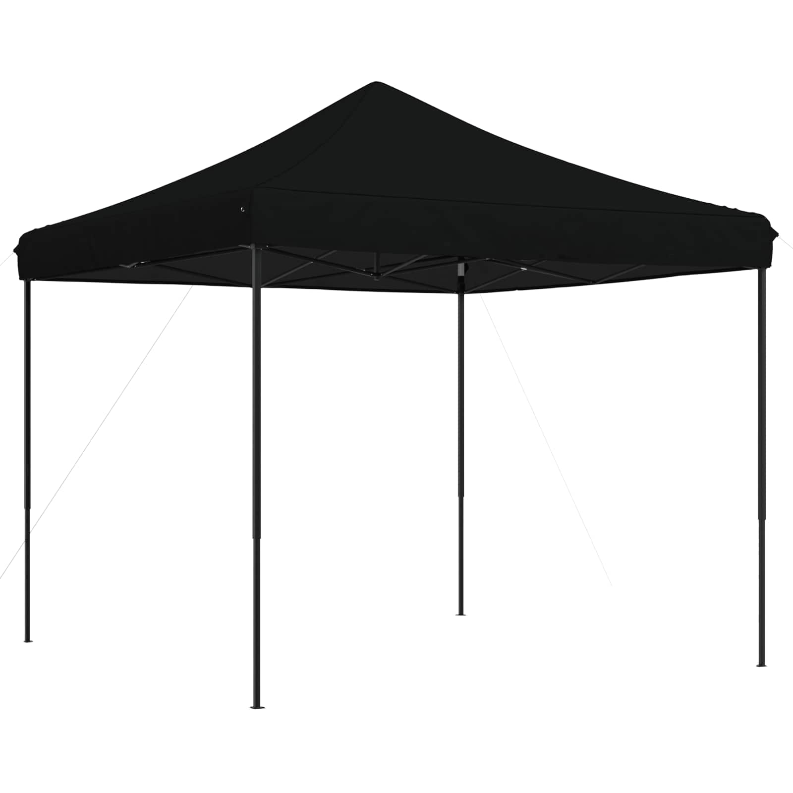 Partytelt Svart 292 x 292 x 315 cm Oxford Stoff vidaXL