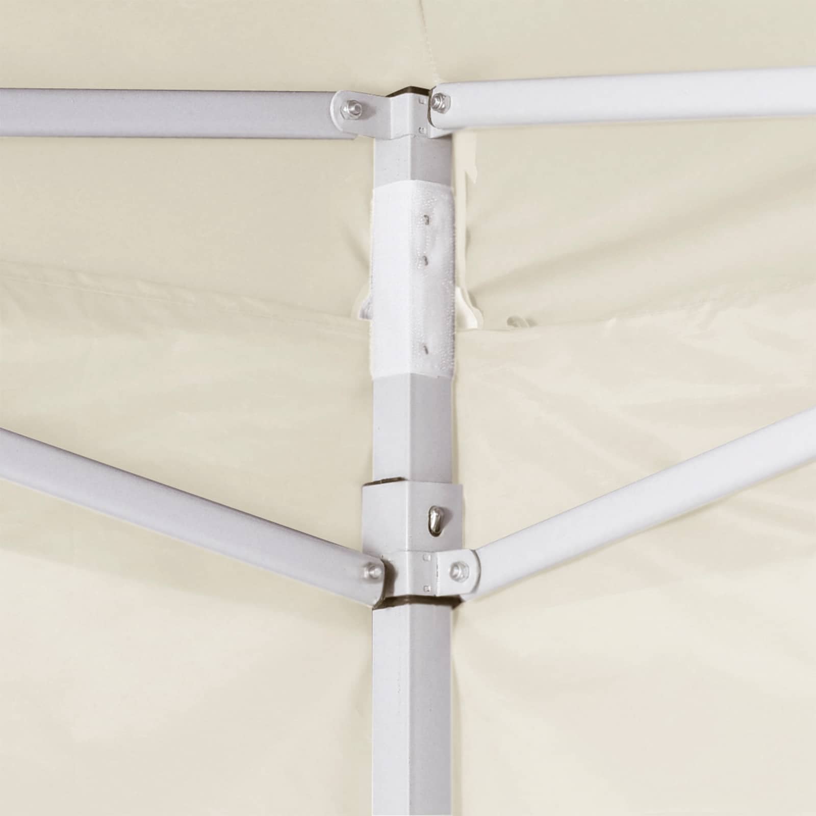 Partytelt Krem 291 x 291 x 315 cm Oxford Stoff vidaXL