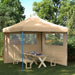 Partytelt Beige 292 x 292 x 315 cm Oxford Stoff vidaXL
