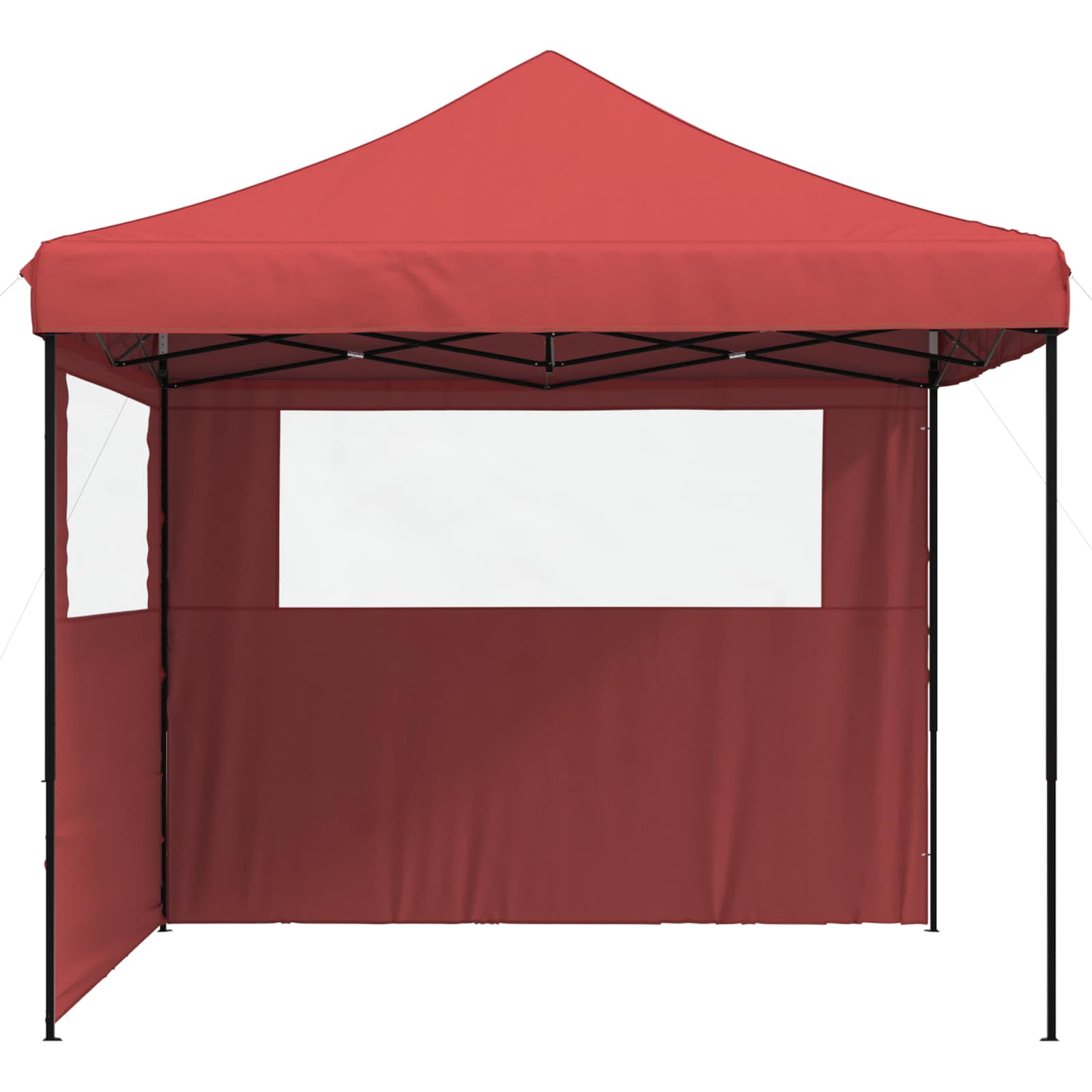 Partytelt Burgunder 292 x 292 x 315 cm Oxford Stoff vidaXL
