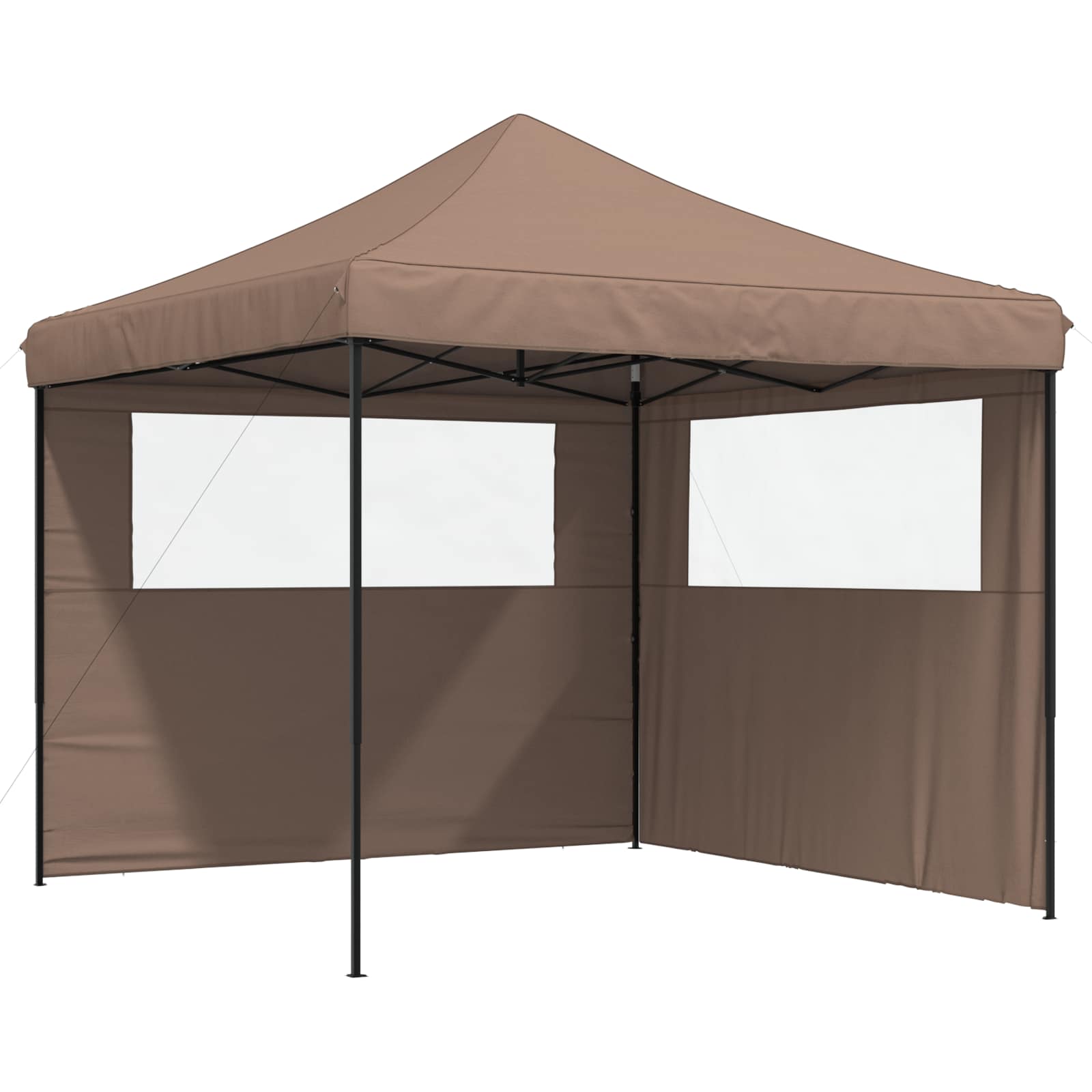 Partytelt Brun 292 x 292 x 315 cm Oxford Stoff vidaXL