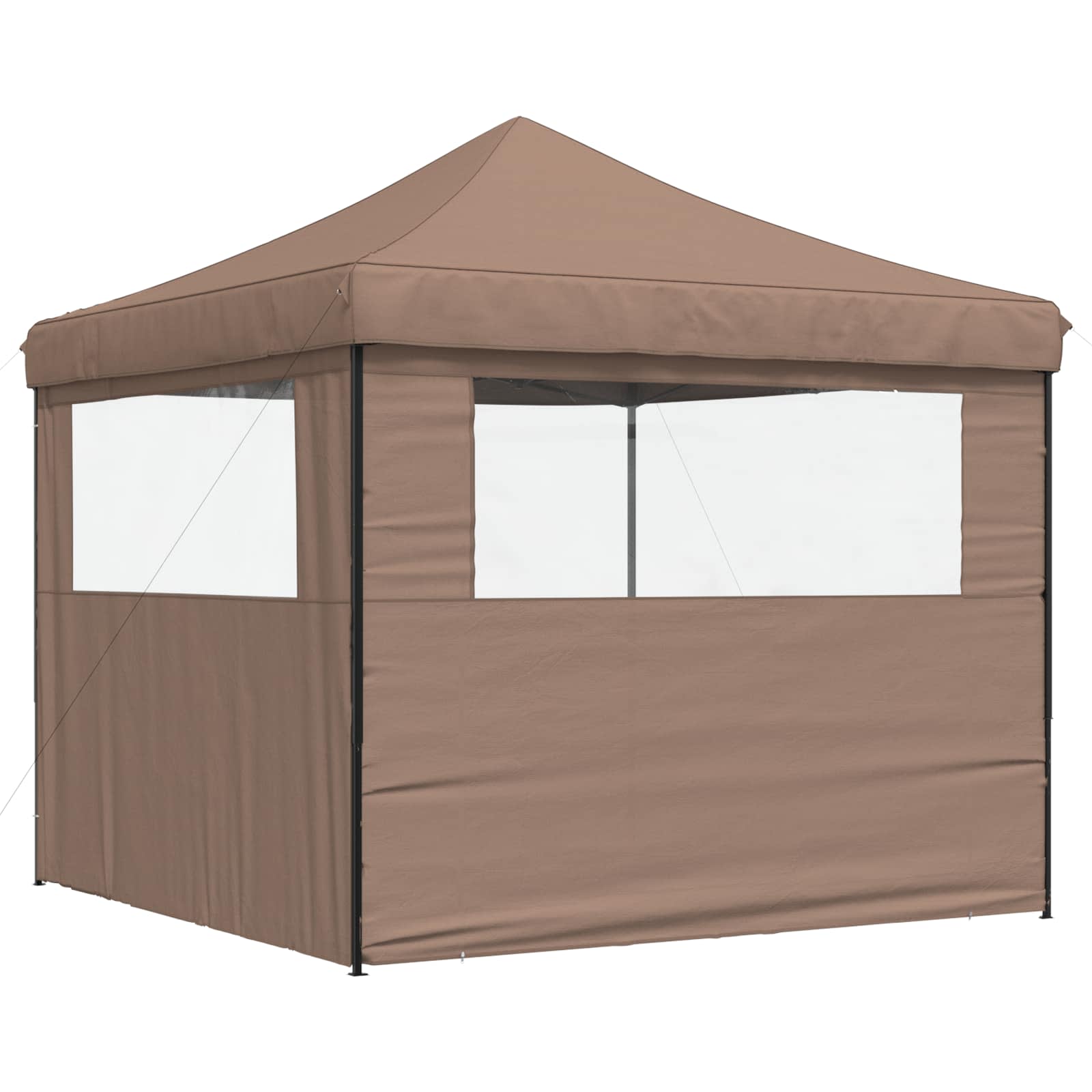 Partytelt Brun 292 x 292 x 315 cm Oxford Stoff vidaXL